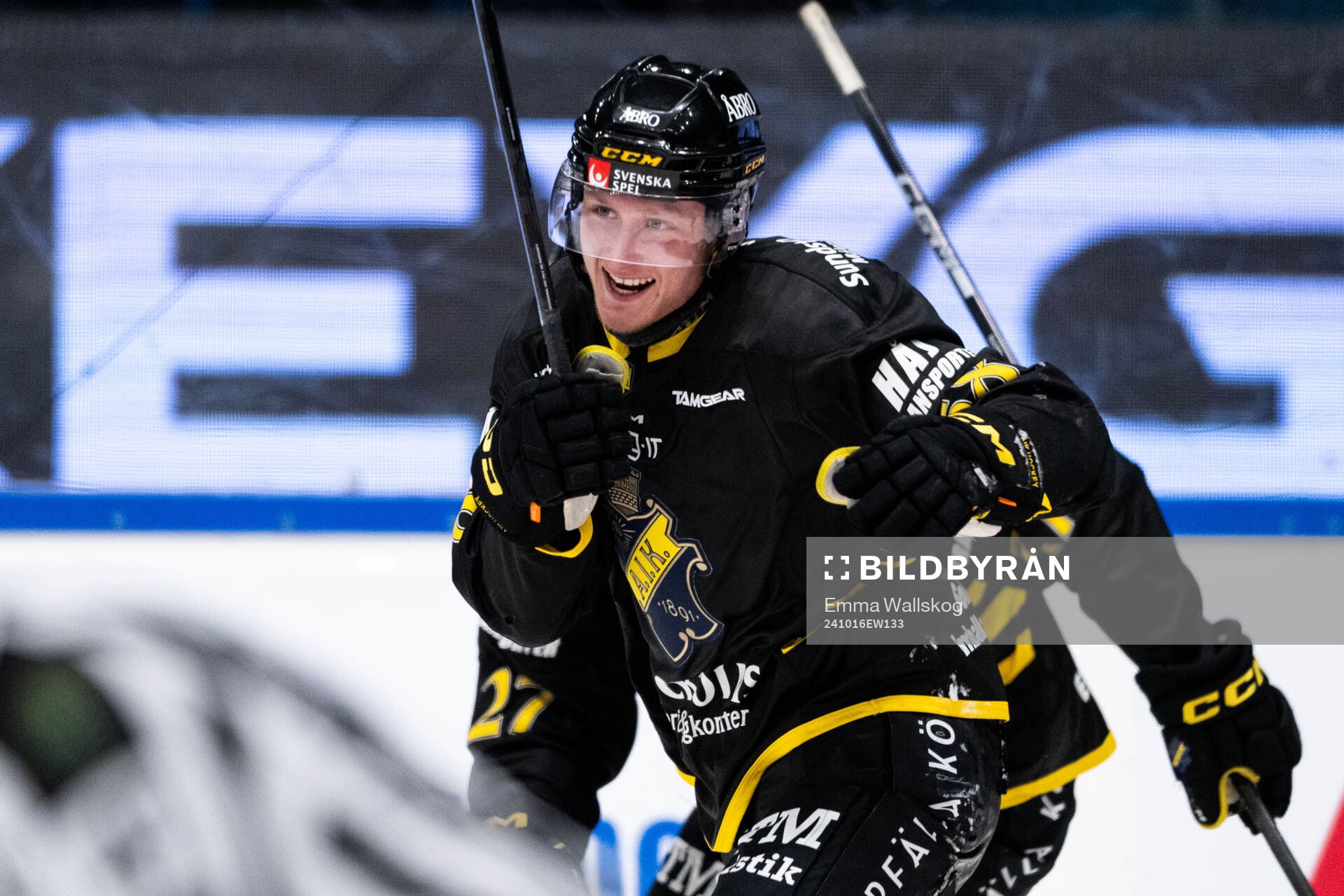 AIKs Oskar Magnusson jublar