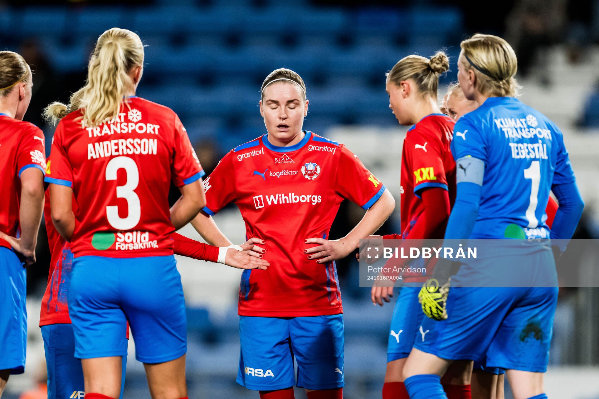 Helsingborgs Rebecka Holm deppar
