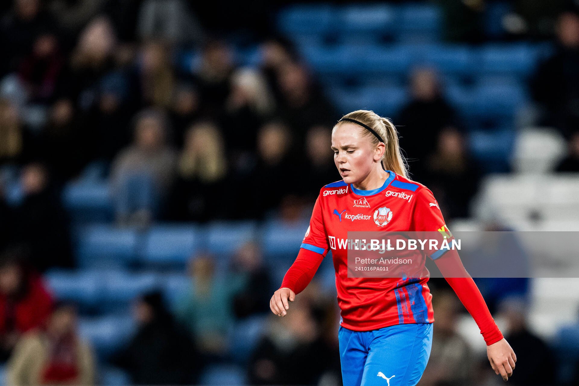 Helsingborgs Agnes Eklöf deppar
