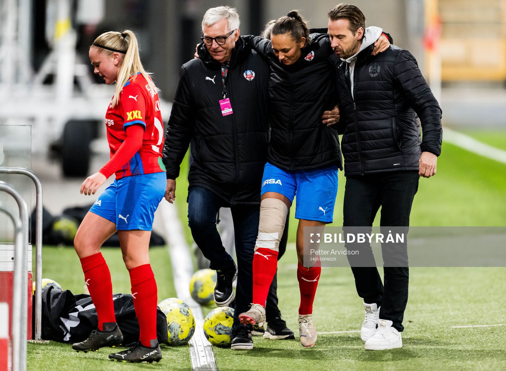 Helsingborgs Julia Welin lämnar planen