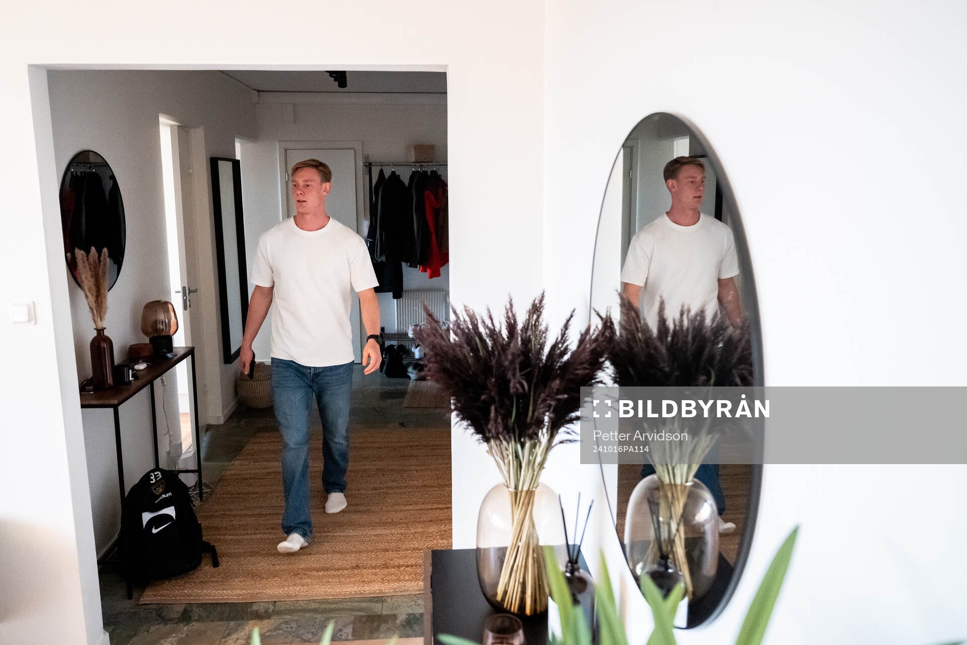 Fotbollsmålvakten Wahlfrid Nilsson