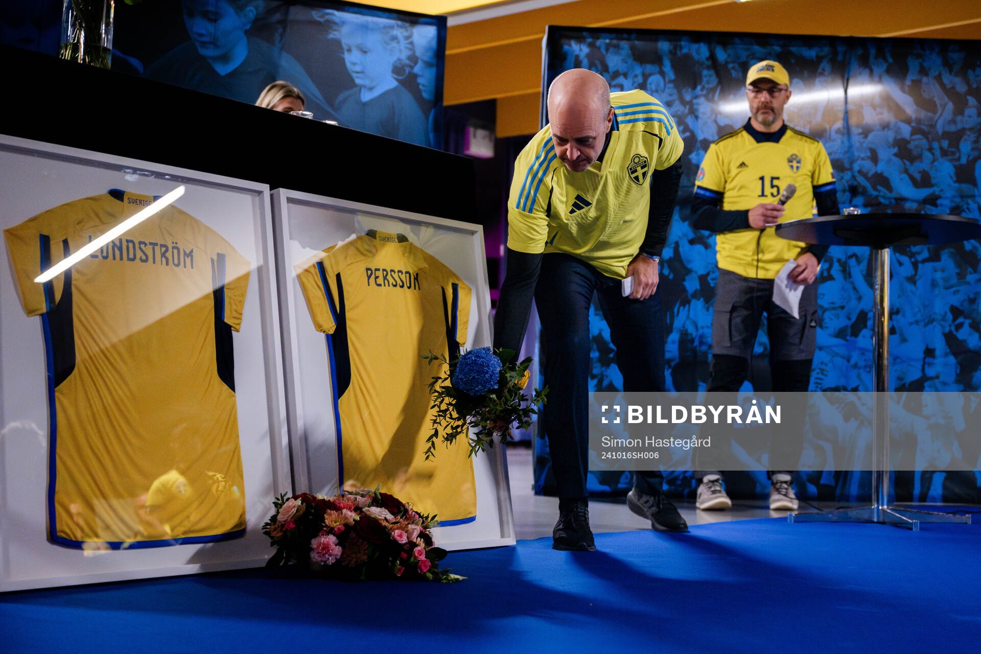 President Fredrik Reinfeldt of the Swedish Football