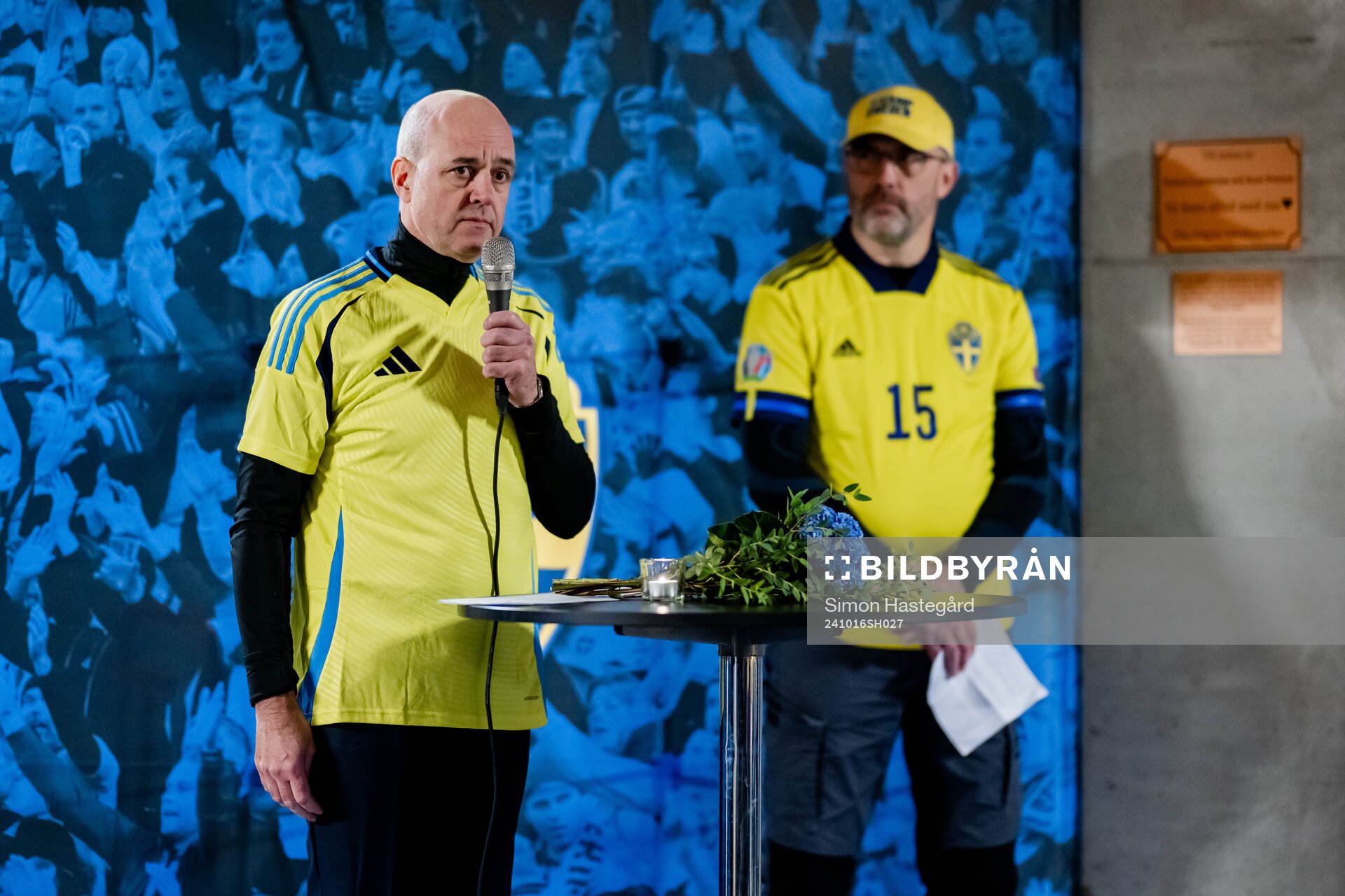 President Fredrik Reinfeldt of the Swedish Football