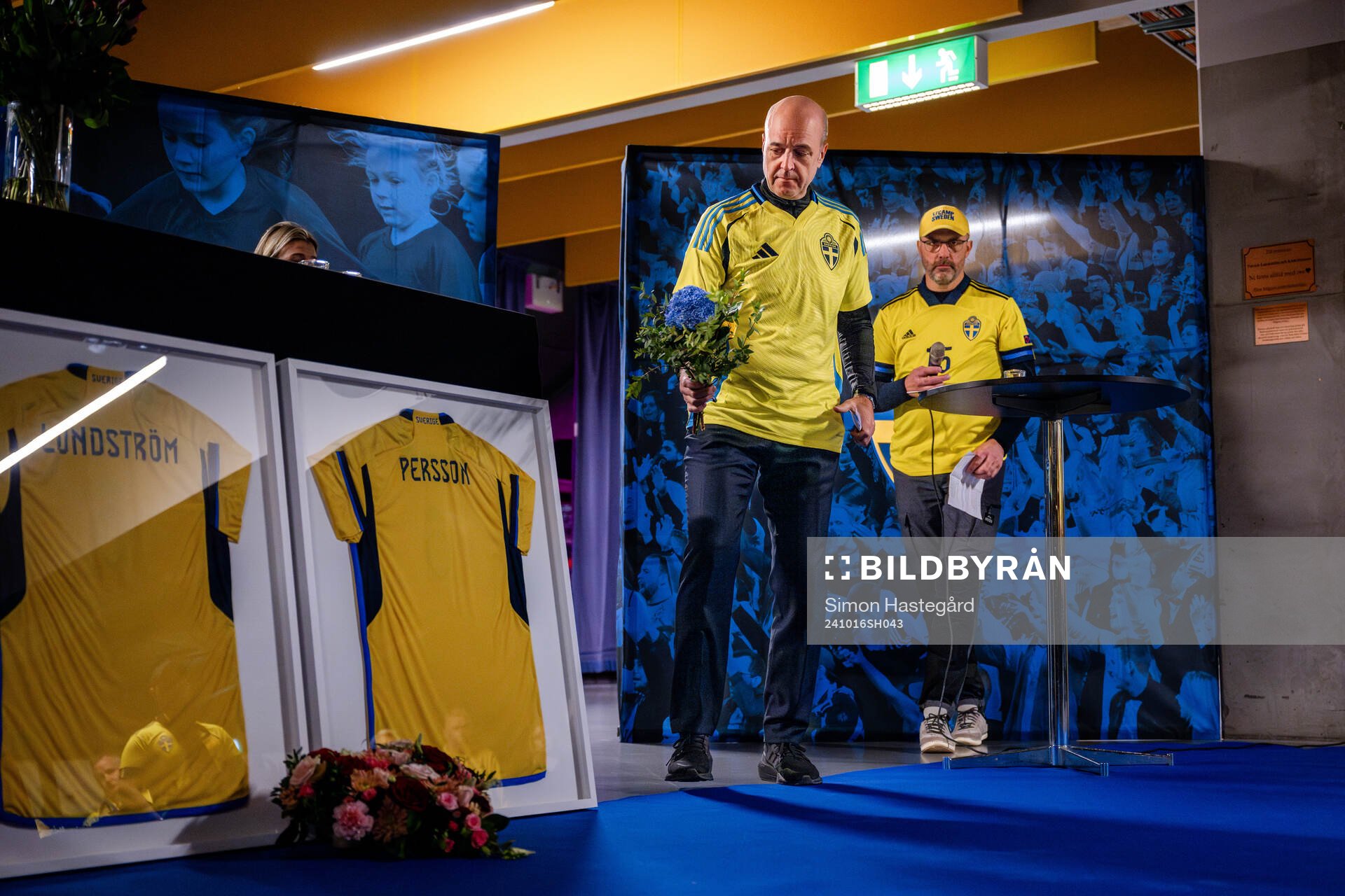 President Fredrik Reinfeldt of the Swedish Football