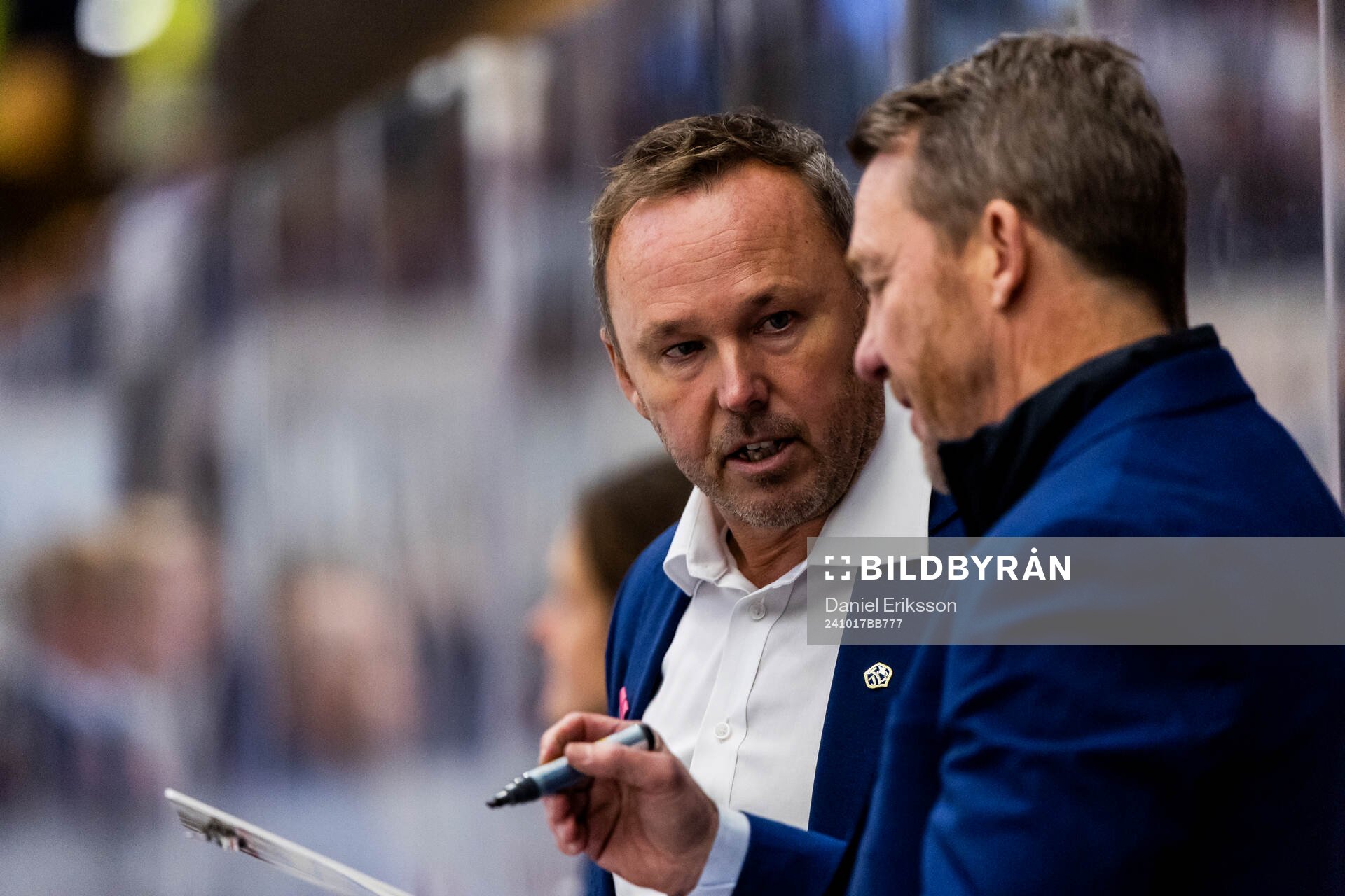 Leksands assisterande tränare Mikael Karlberg