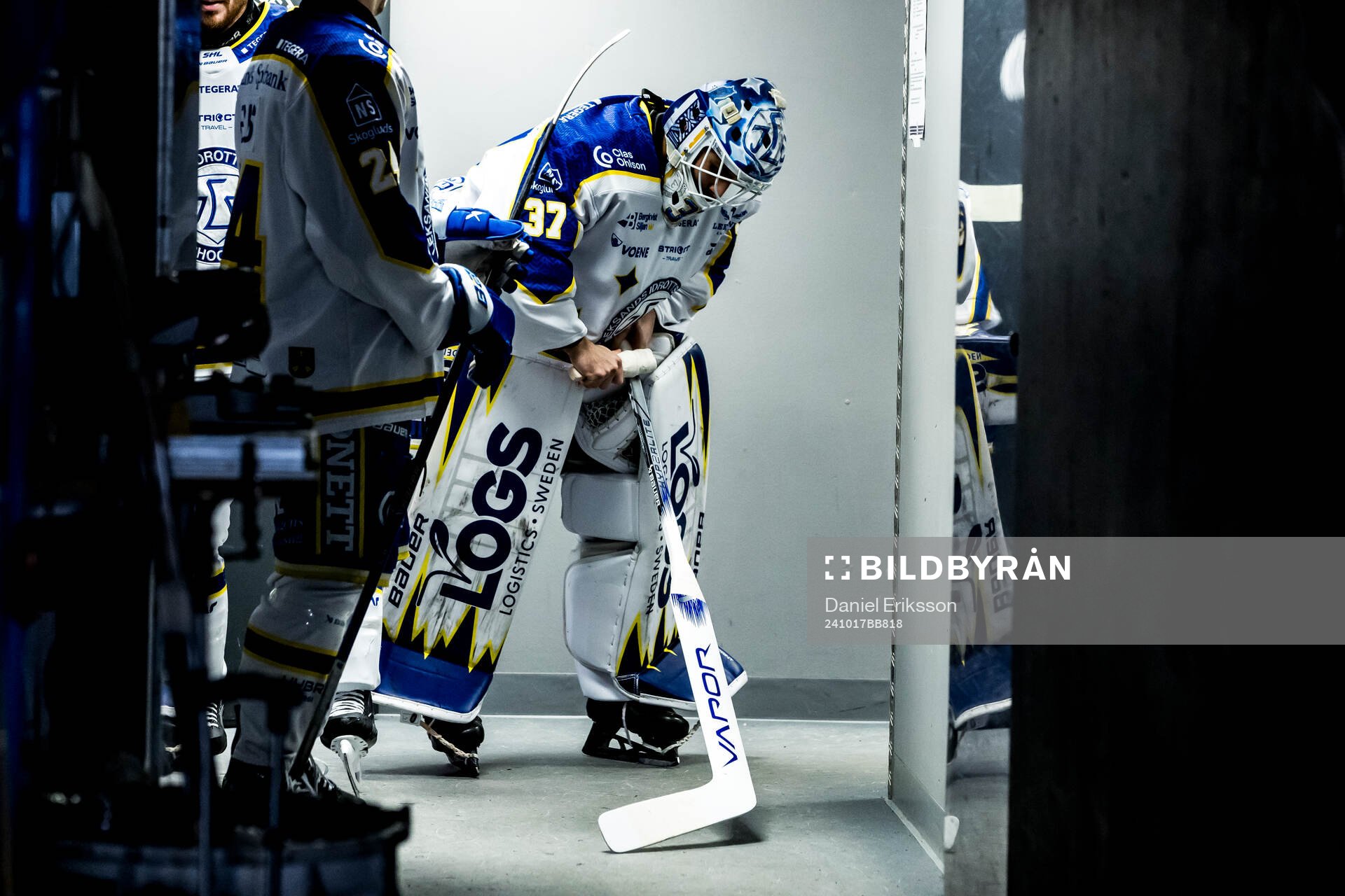 Leksands målvakt Jakob Hellsten