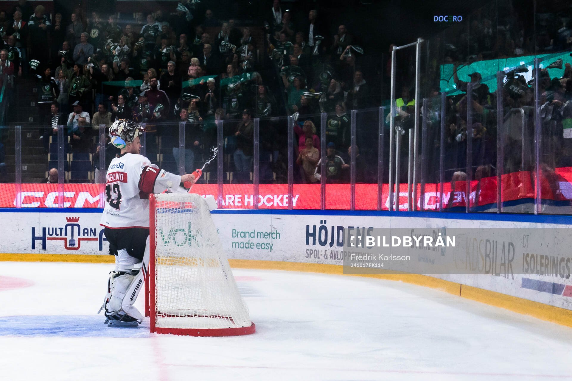 Malmö Redhawks målvakt Daniel Marmenlind
