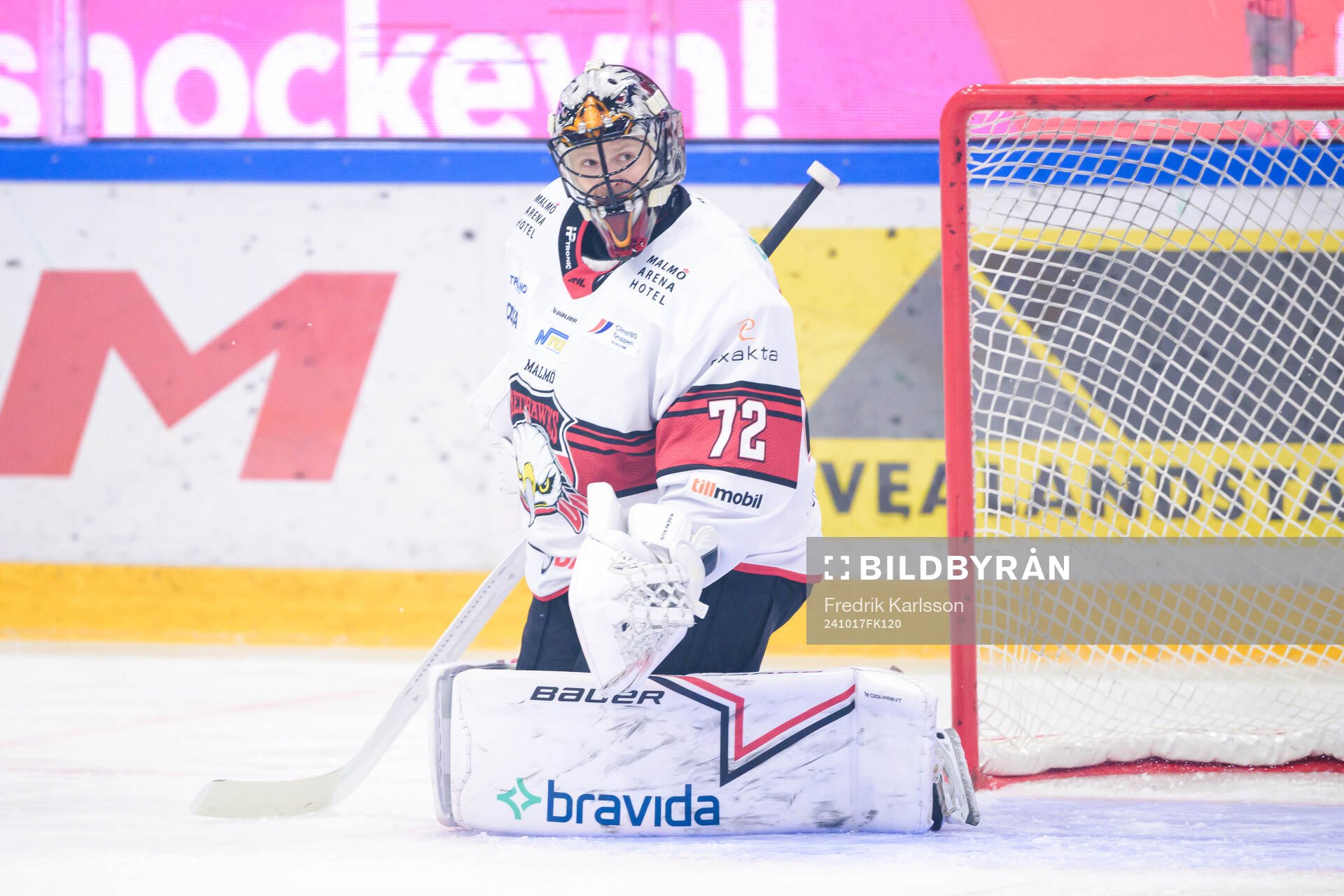 Malmö Redhawks målvakt Daniel Marmenlind