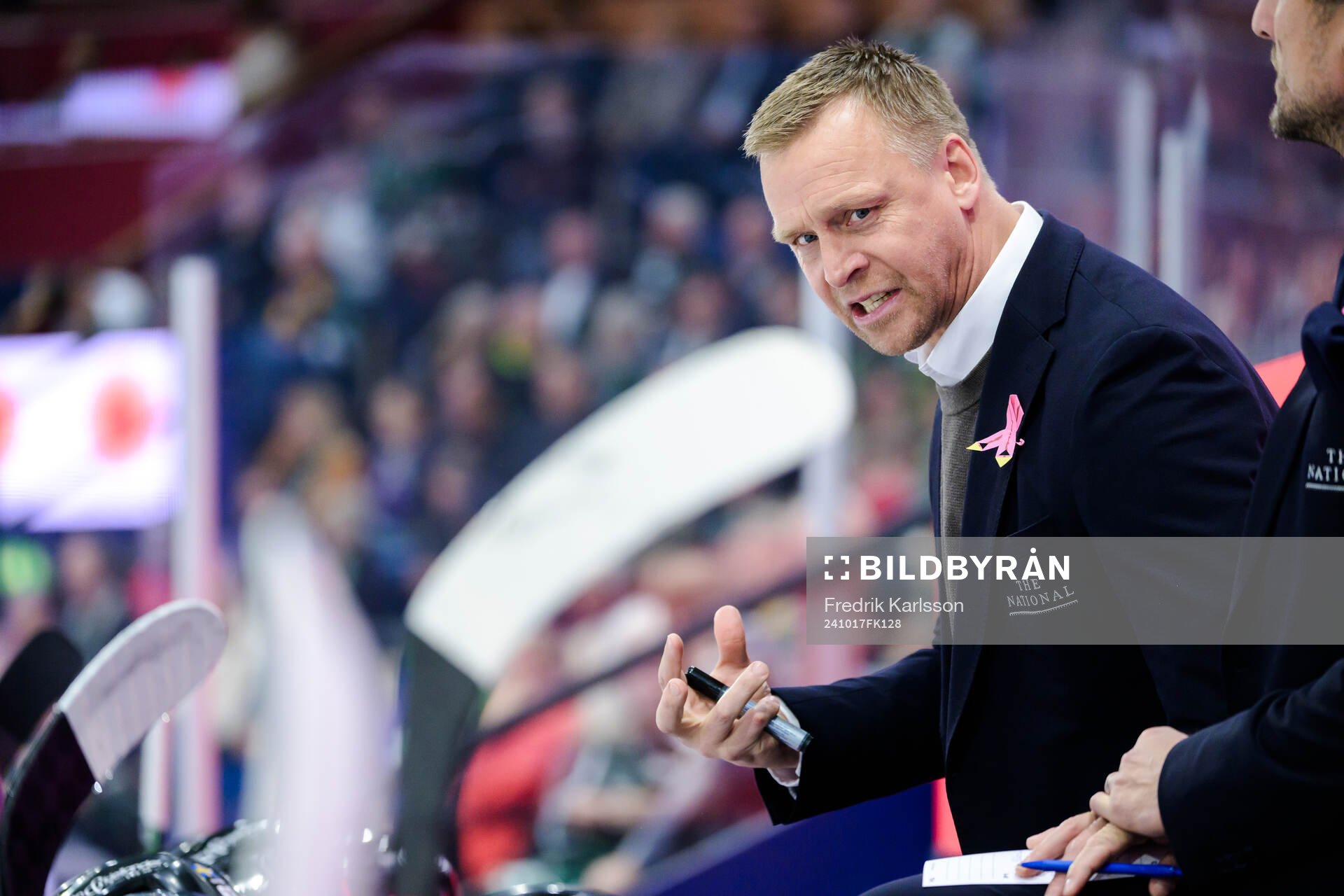 Malmö Redhawks assisterande tränare Bert Robertsson