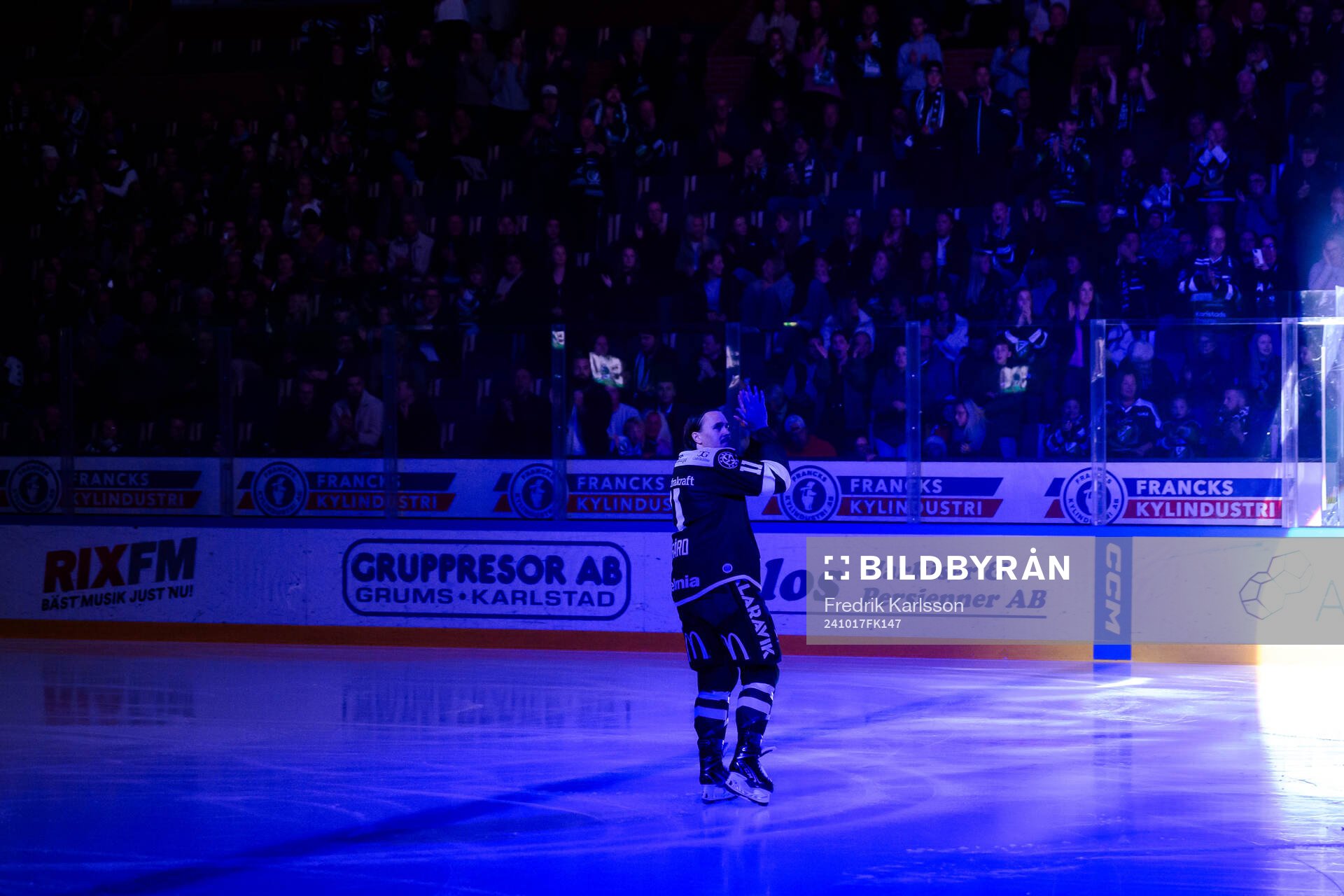 Färjestads Joakim Nygård firar 500 SHL matcher i