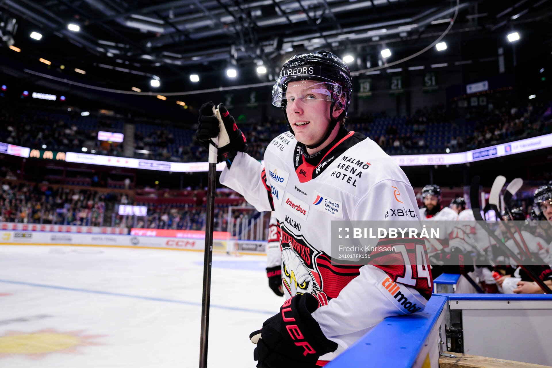 Malmö Redhawks Otto Stenberg