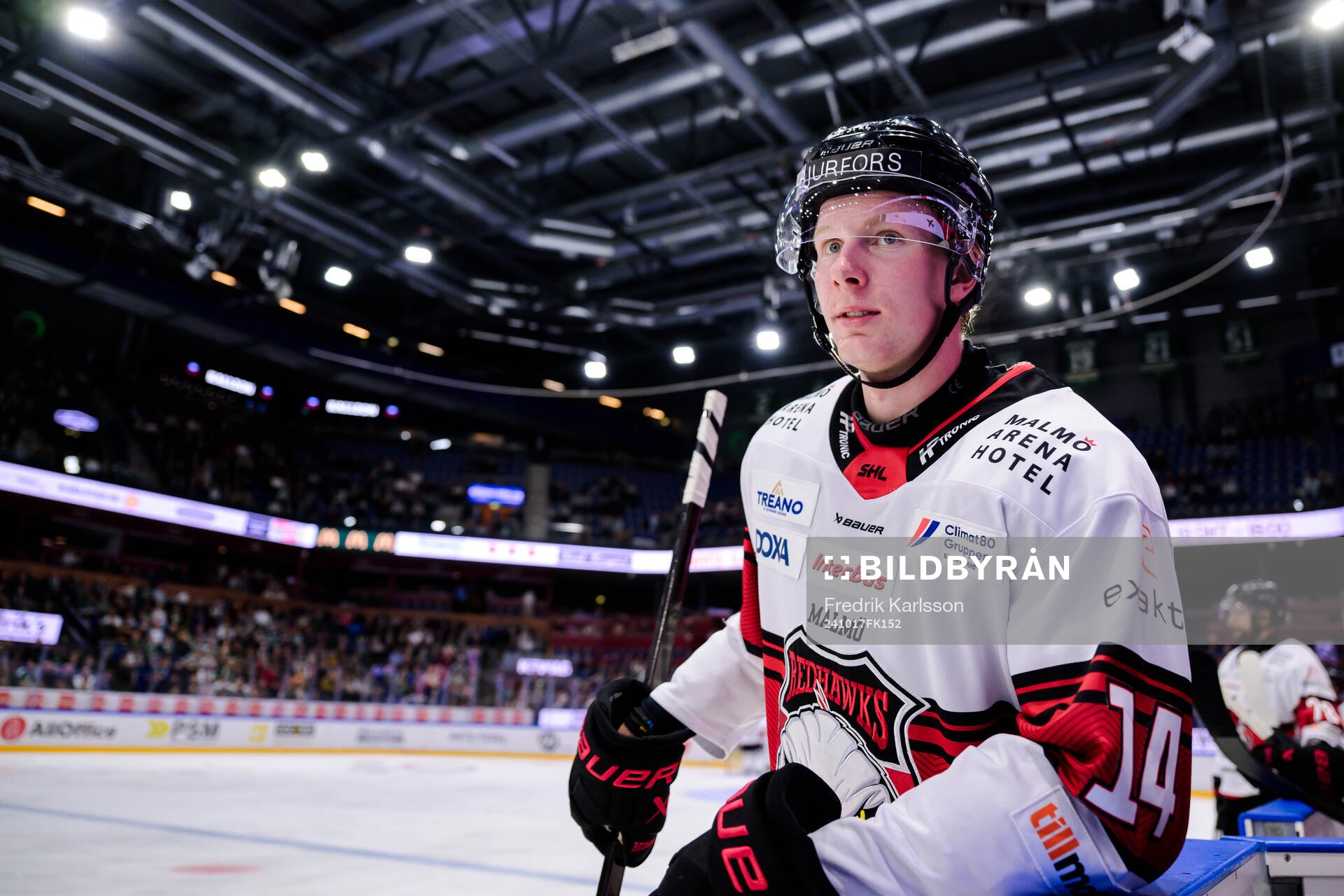 Malmö Redhawks Otto Stenberg