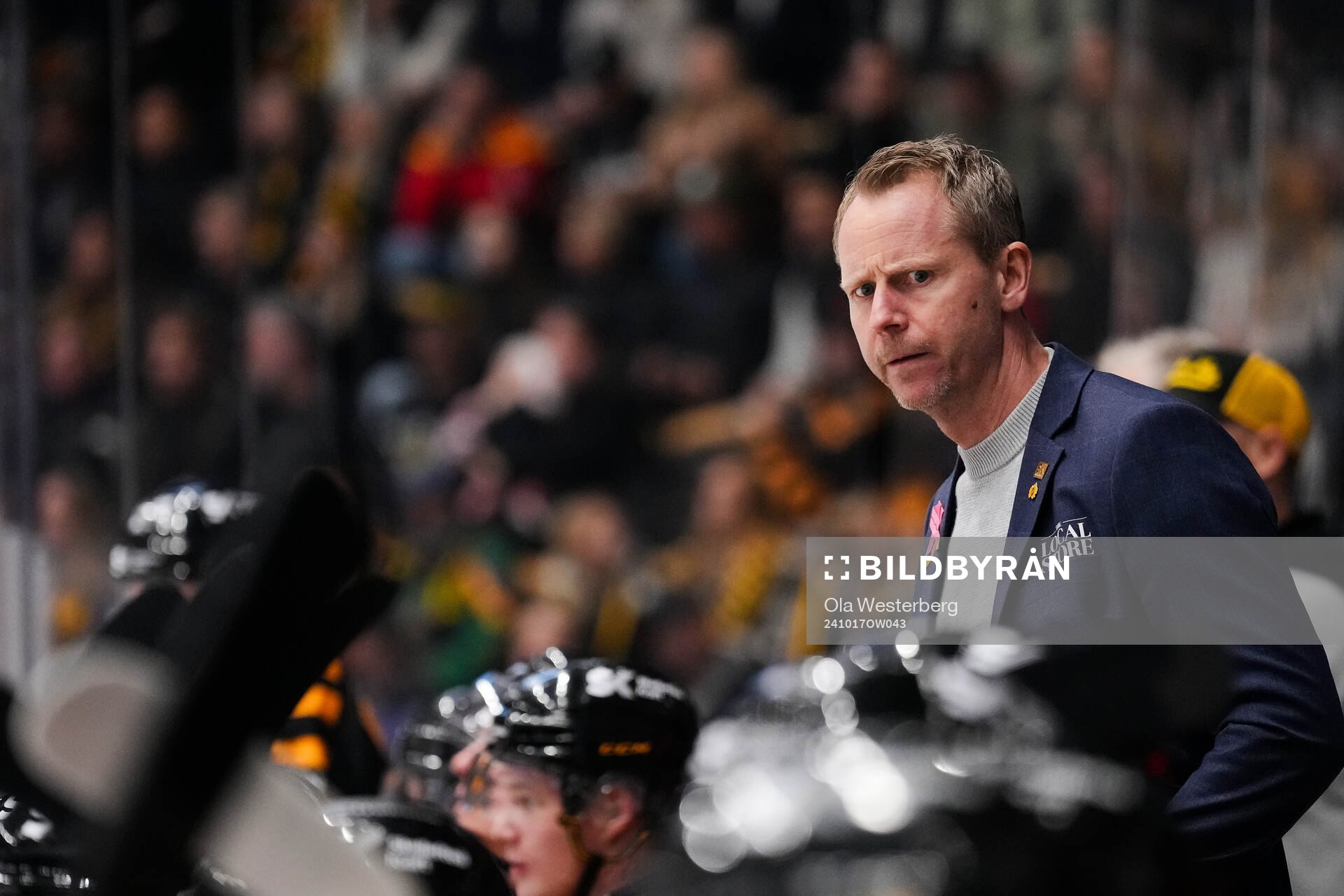 Skellefteås tränare Robert Ohlsson