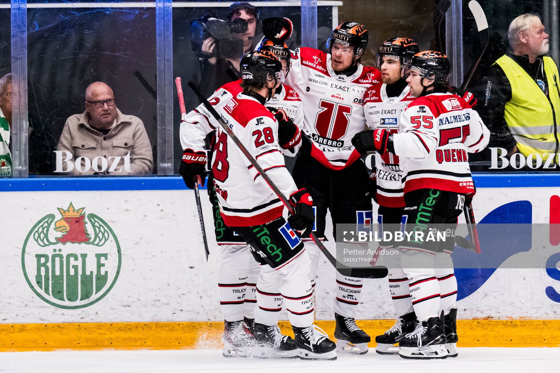 Örebros Christopher Mastomäki jublar