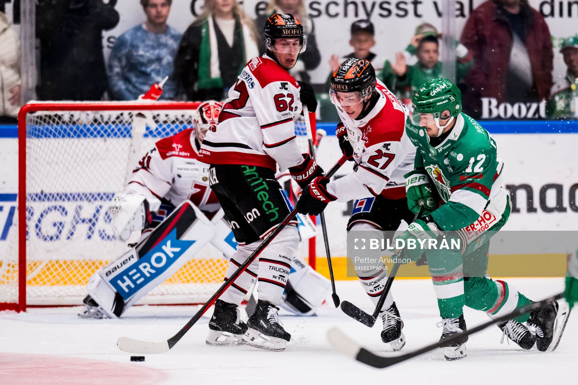 Örebros Robert Leino och Peetro Seppälä