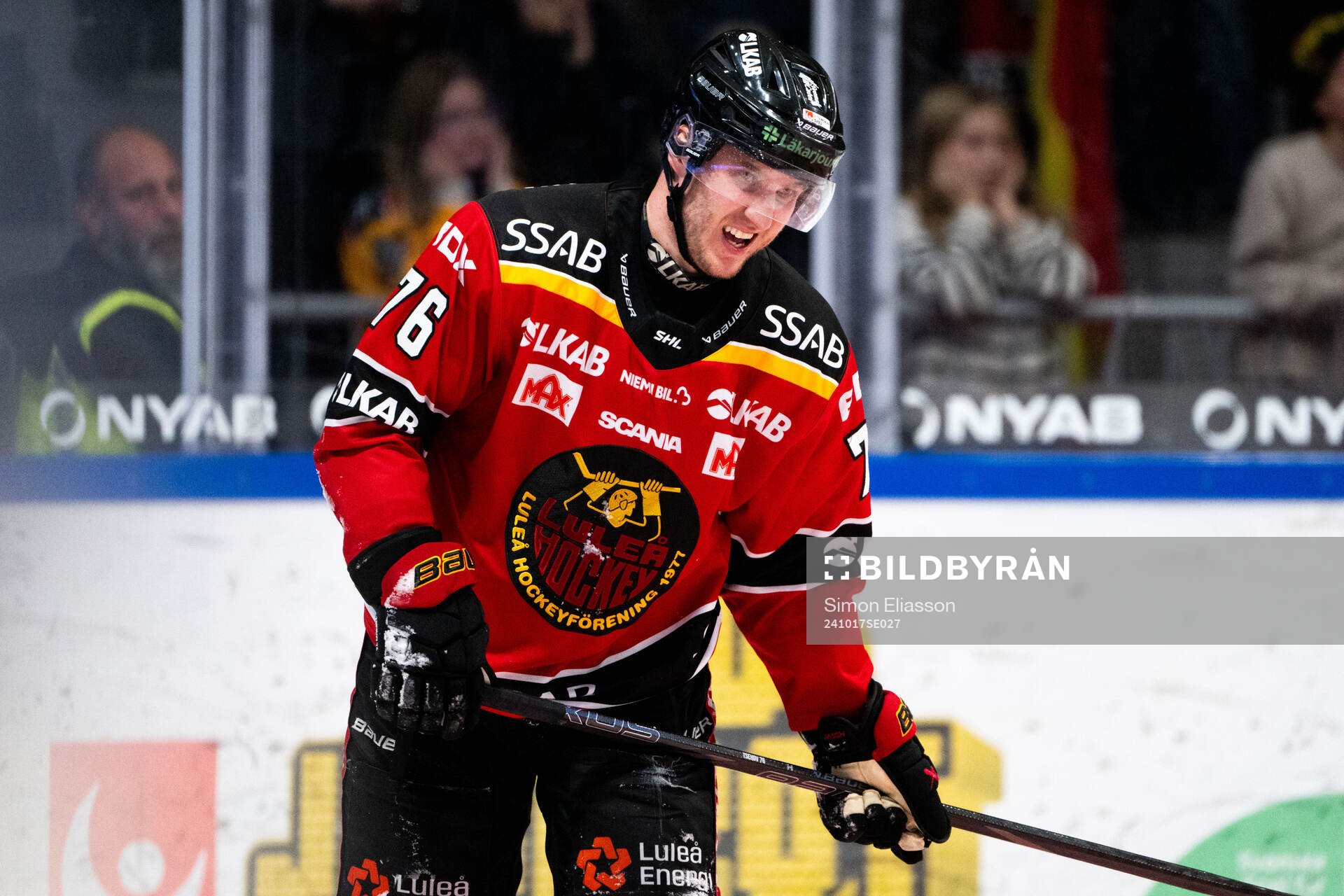 Luleås Anton Levtchi har ont