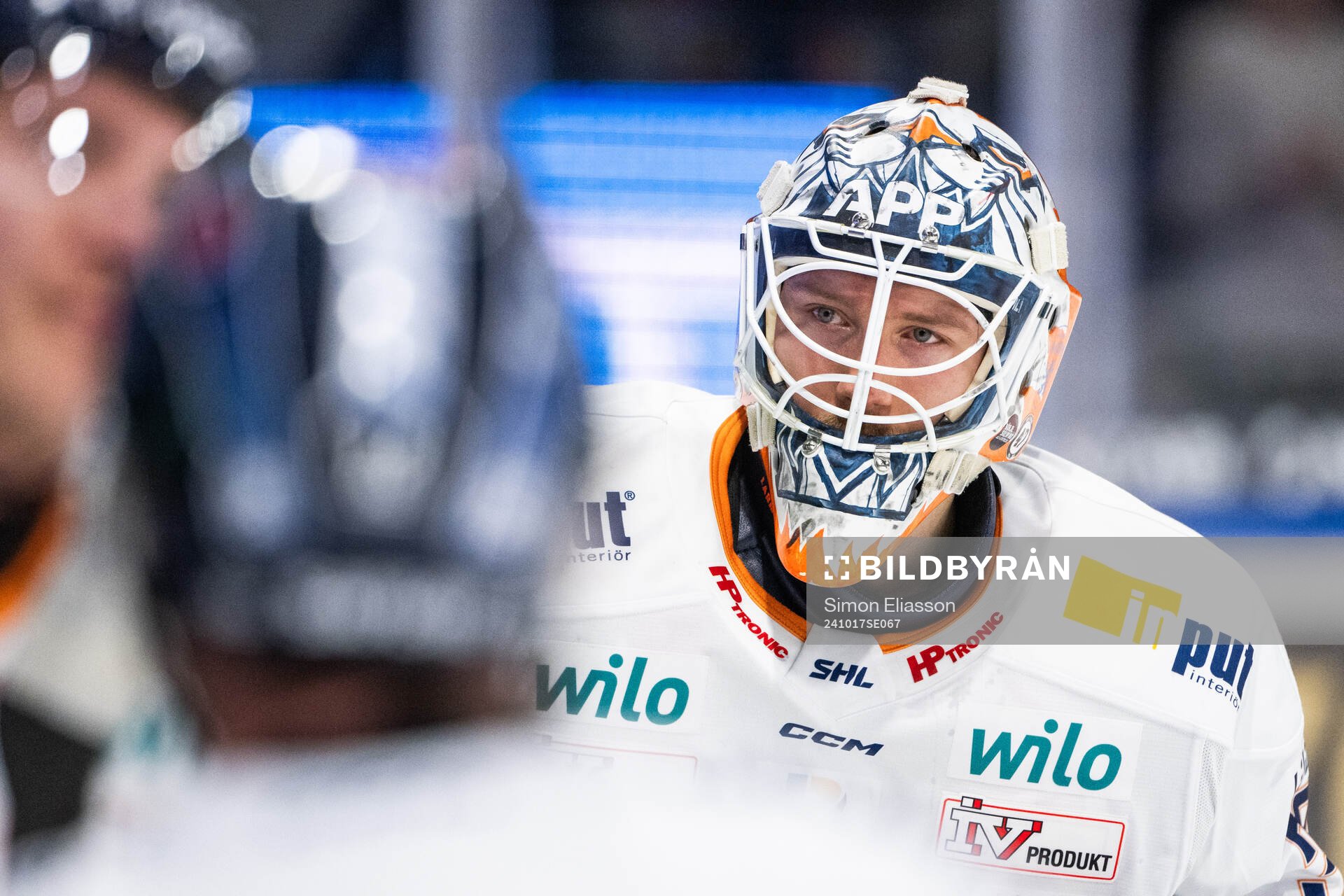Växjös målvakt Emil Larmi