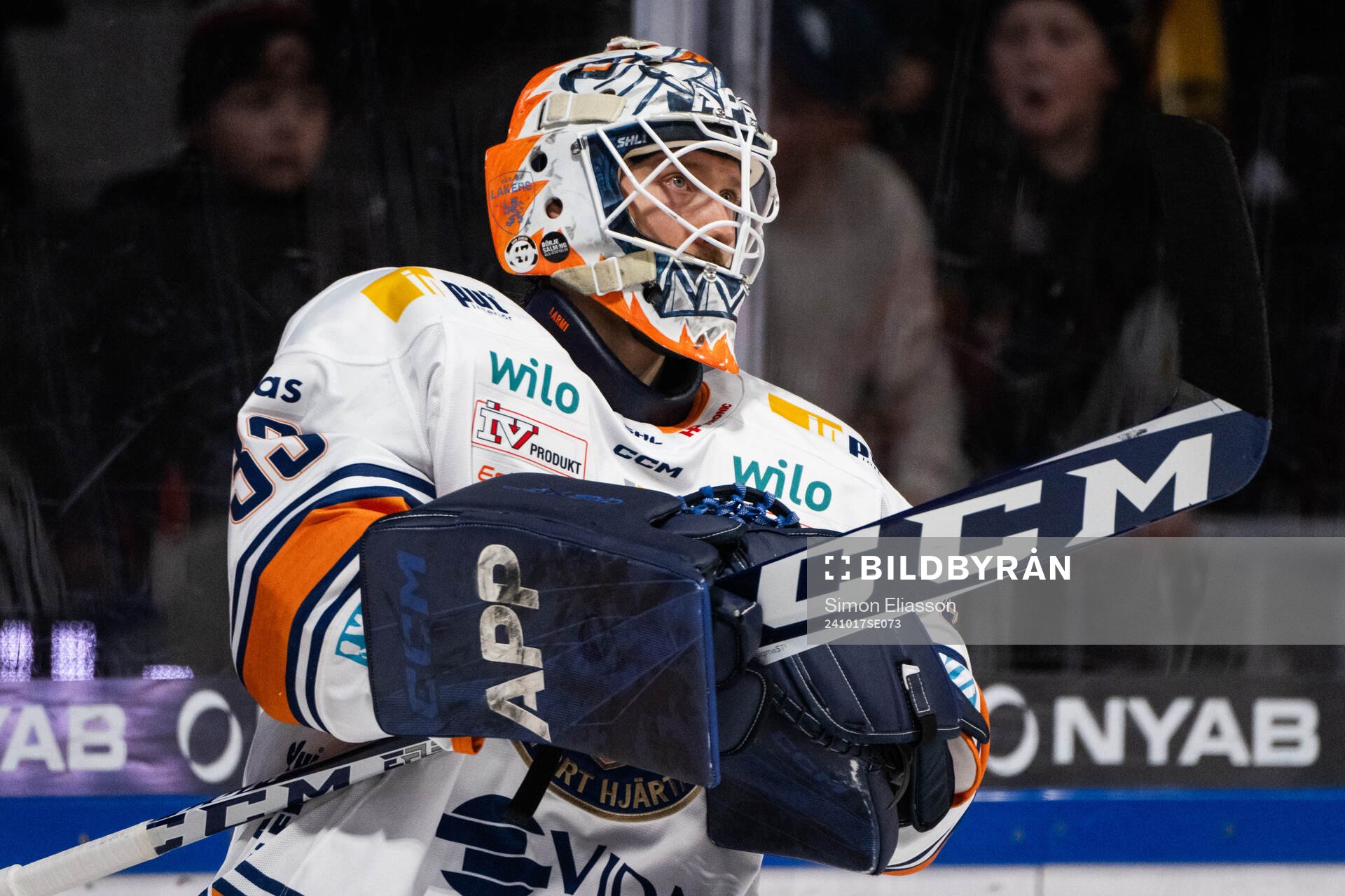 Växjös målvakt Emil Larmi