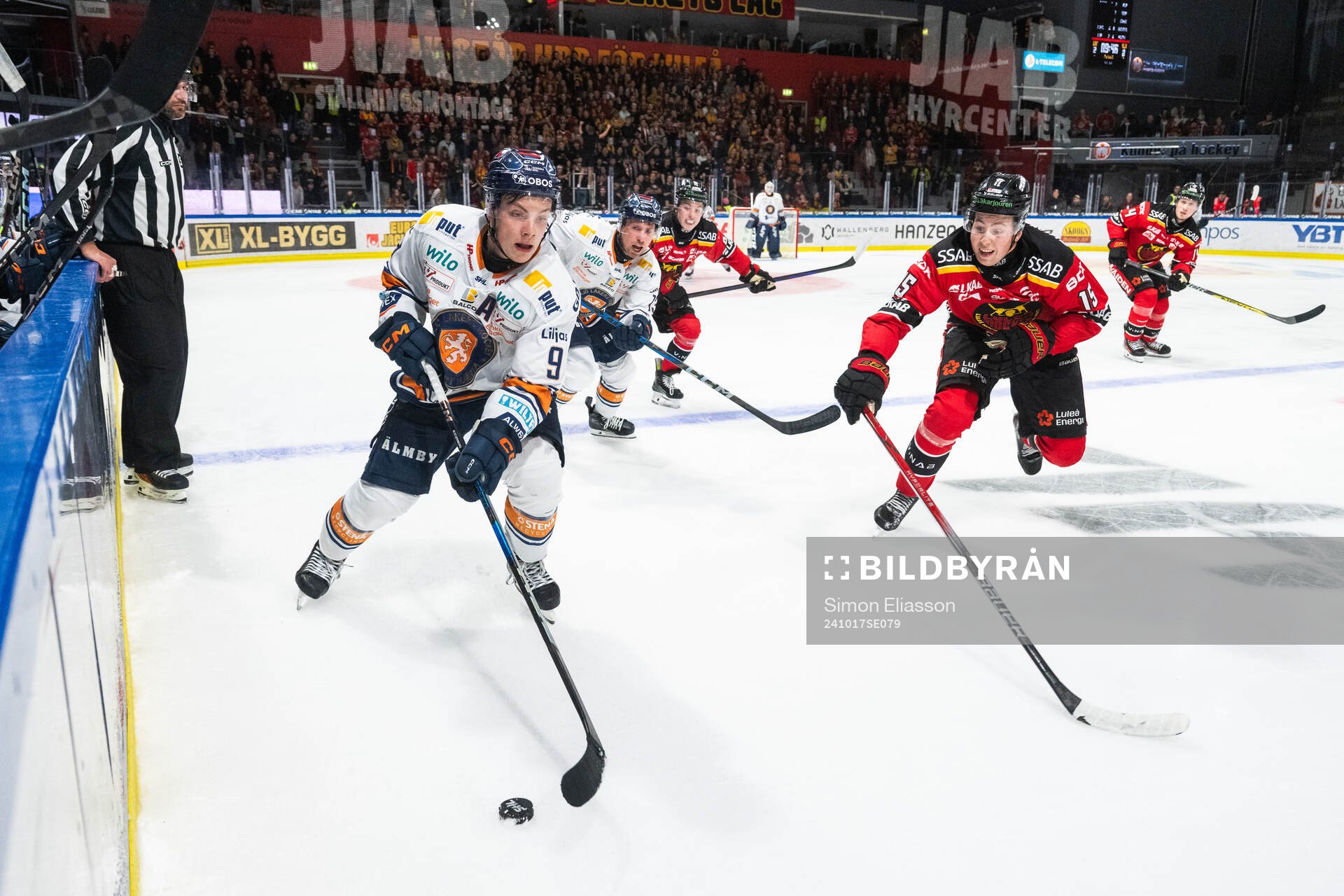 Växjös Victor Stjernborg och Luleås David Granberg