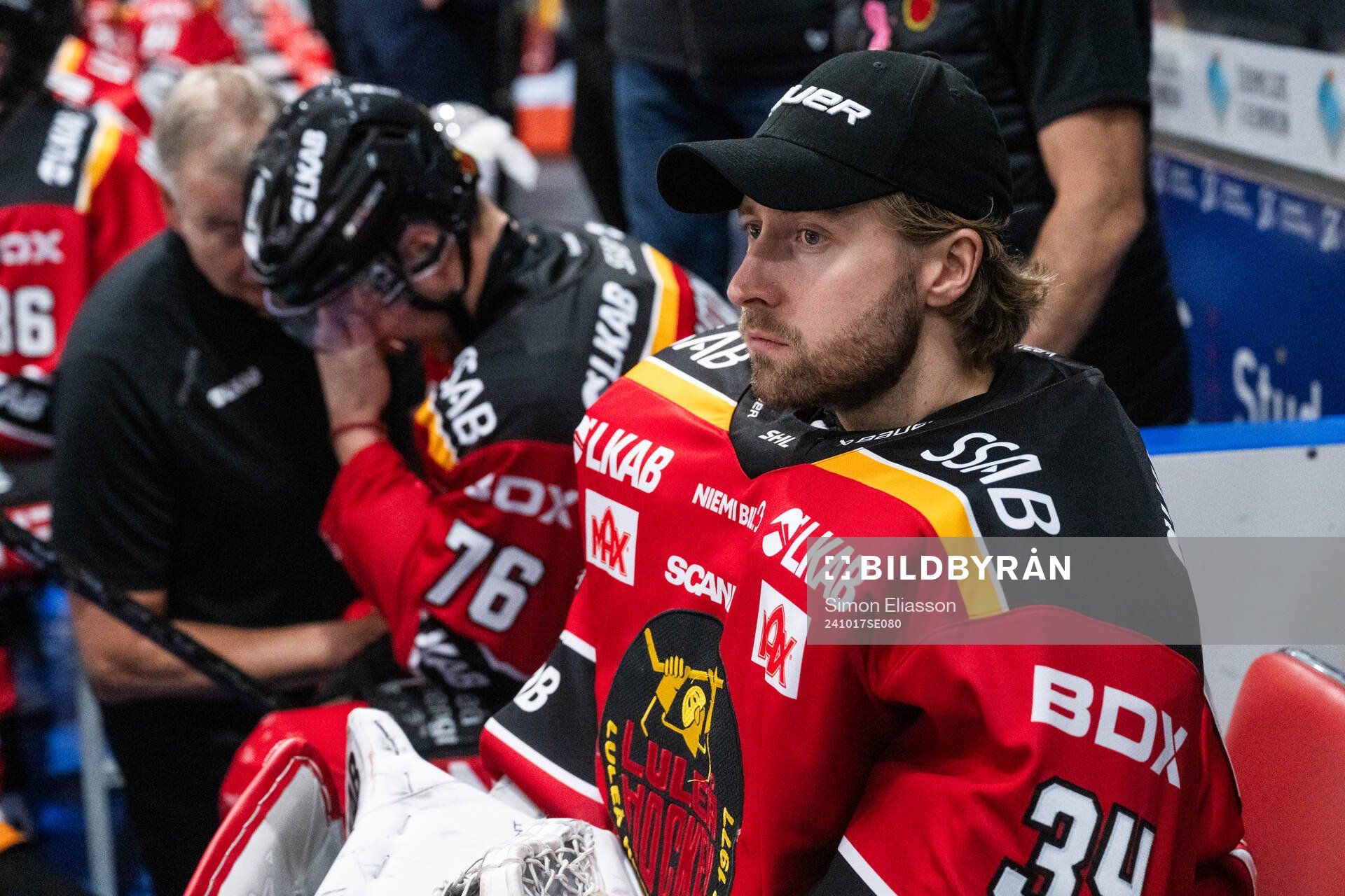 Luleås målvakt Joel Lassinantti