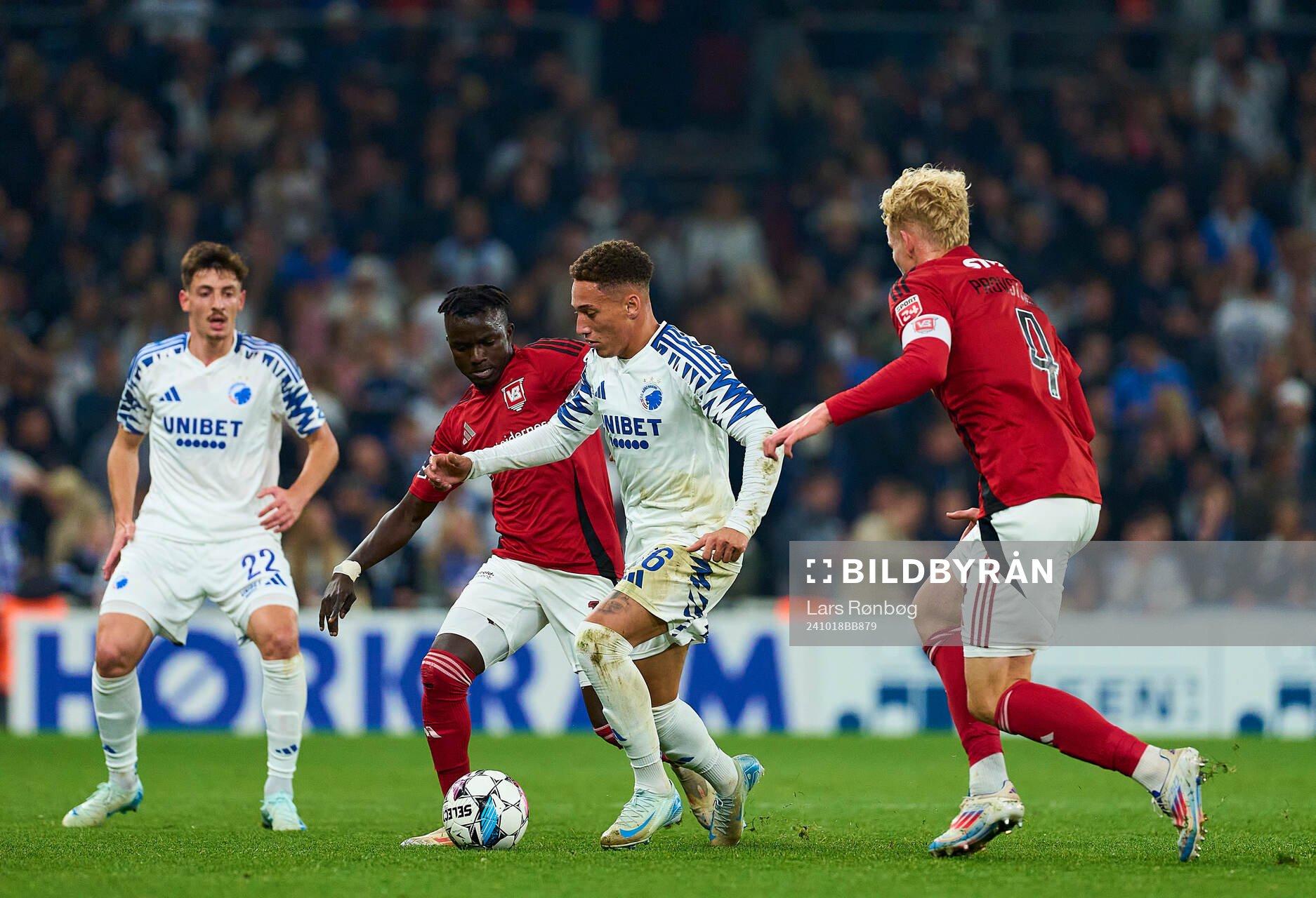 COPENHAGEN, DENMARK - OCTOBER 18: Musa Juwara of Vejle