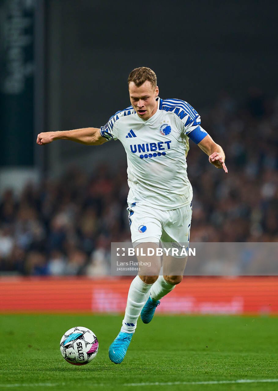 COPENHAGEN, DENMARK - OCTOBER 18: Viktor Claesson of FC