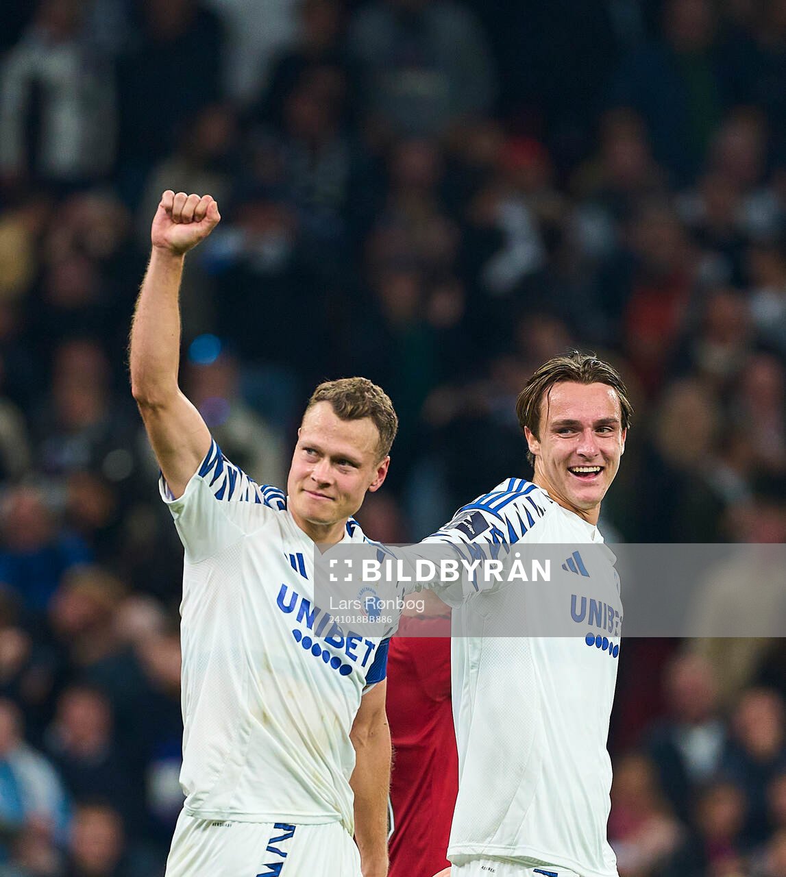 COPENHAGEN, DENMARK - OCTOBER 18: Viktor Claesson of FC