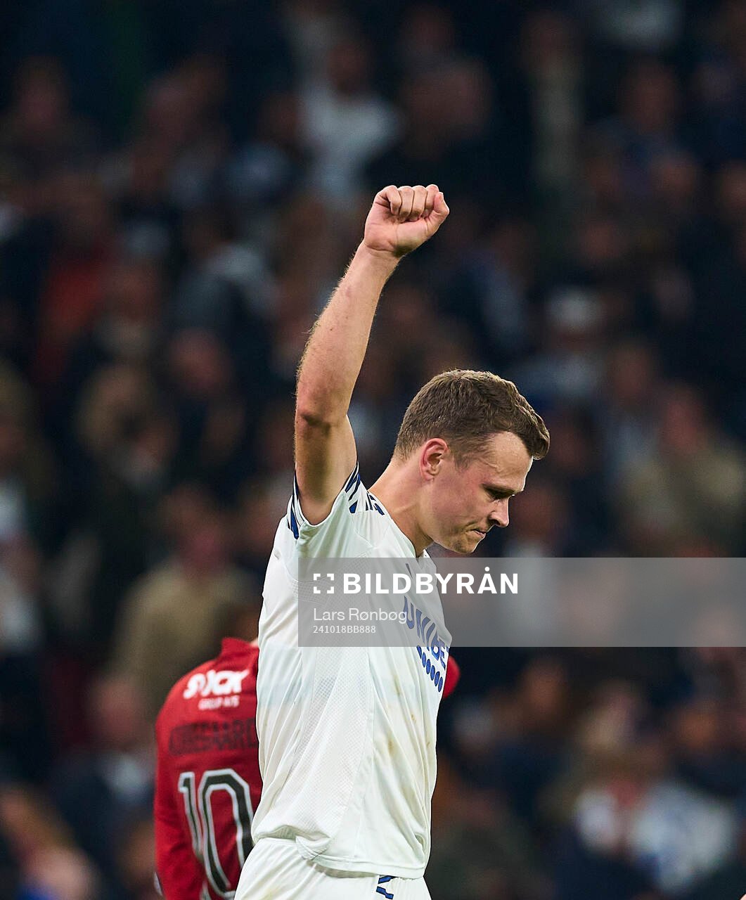 COPENHAGEN, DENMARK - OCTOBER 18: Viktor Claesson of FC