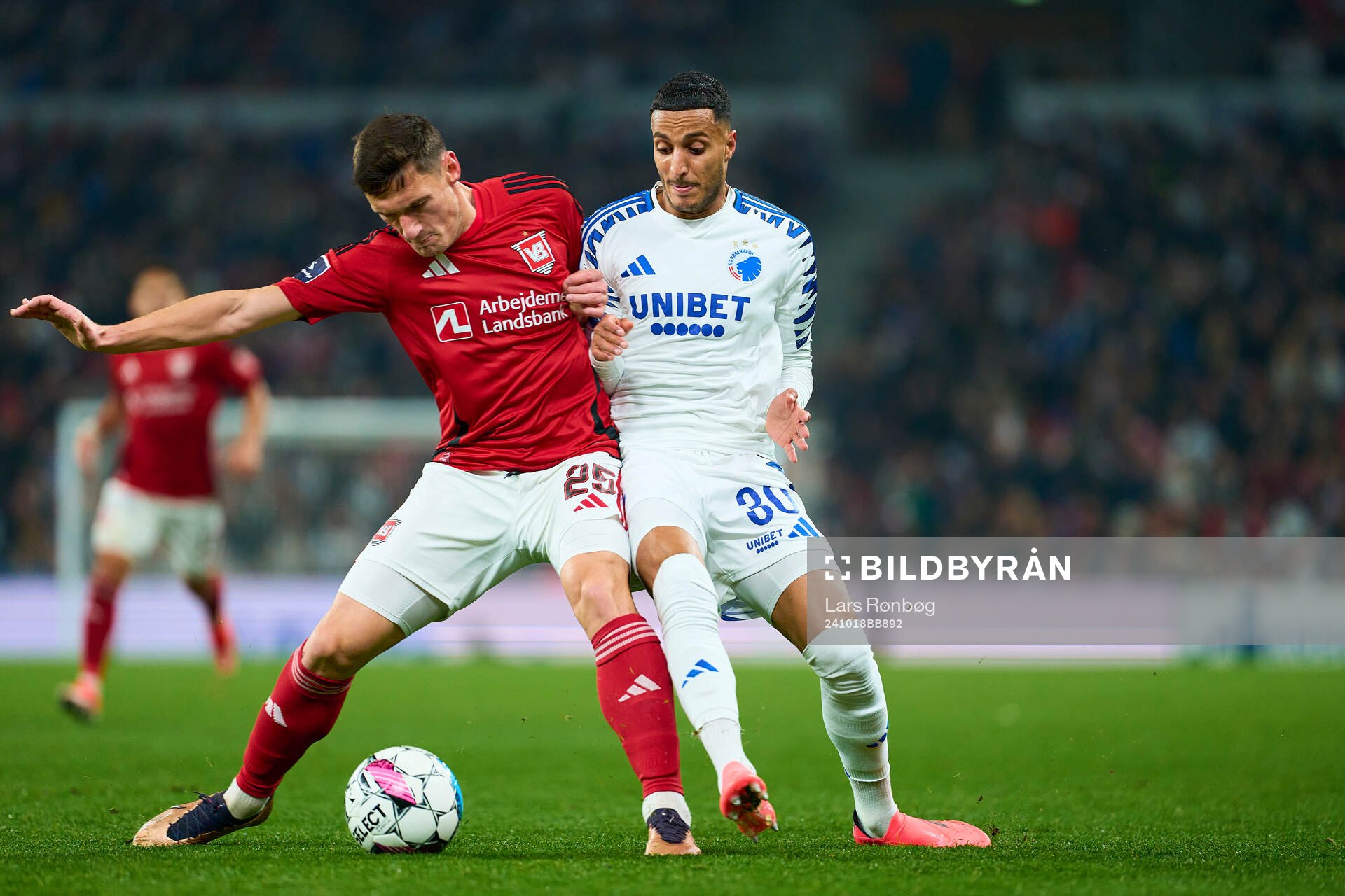 COPENHAGEN, DENMARK - OCTOBER 18: Luka Hujber of Vejle