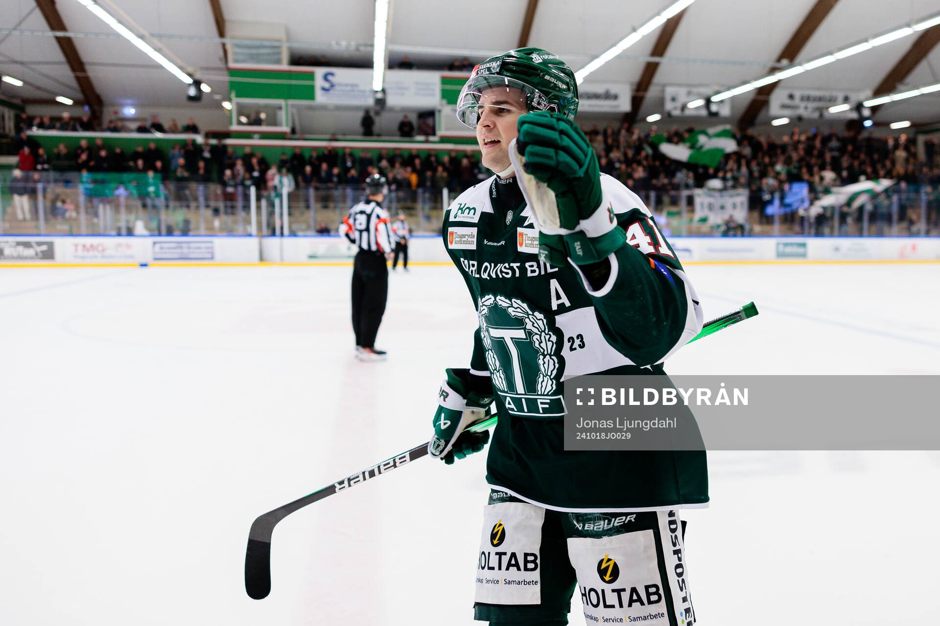 Tingsryds Melker Eriksson jublar