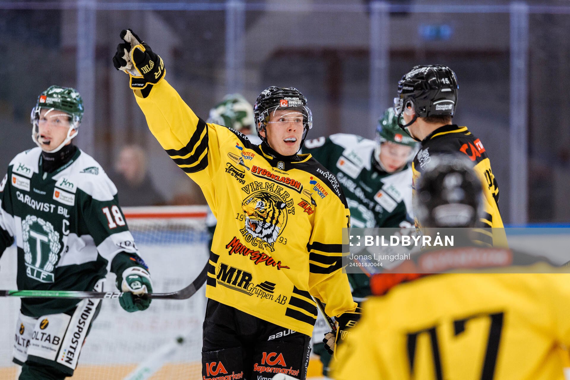 Vimmerbys Eddie Levin jublar