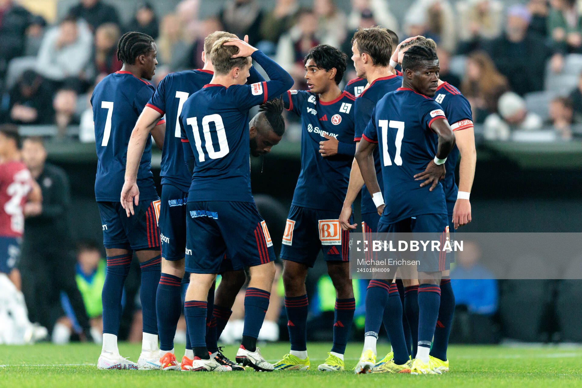 Sandvikens IFs spelare samlas