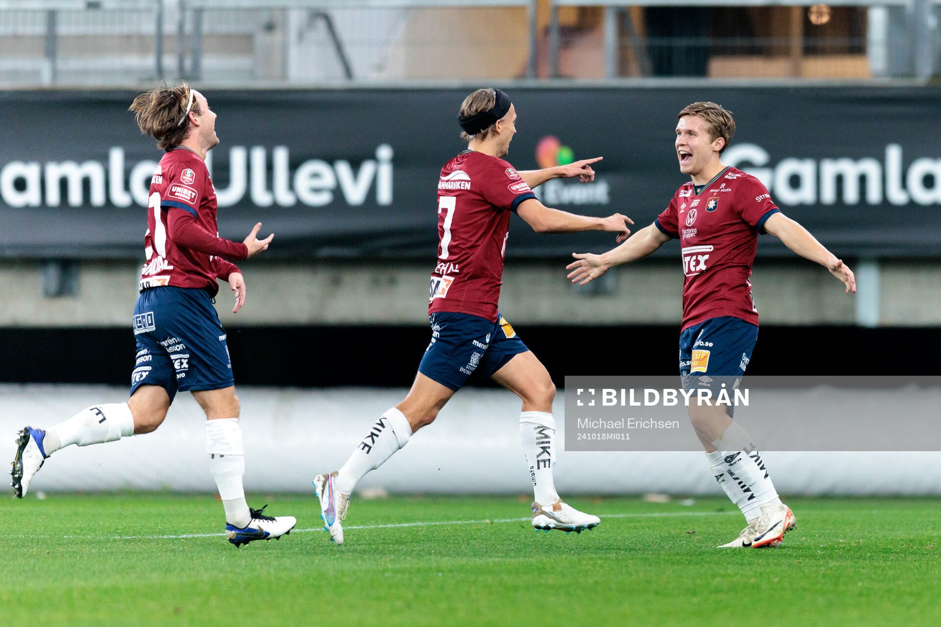 Örgrytes Isak Dahlqvist jublar