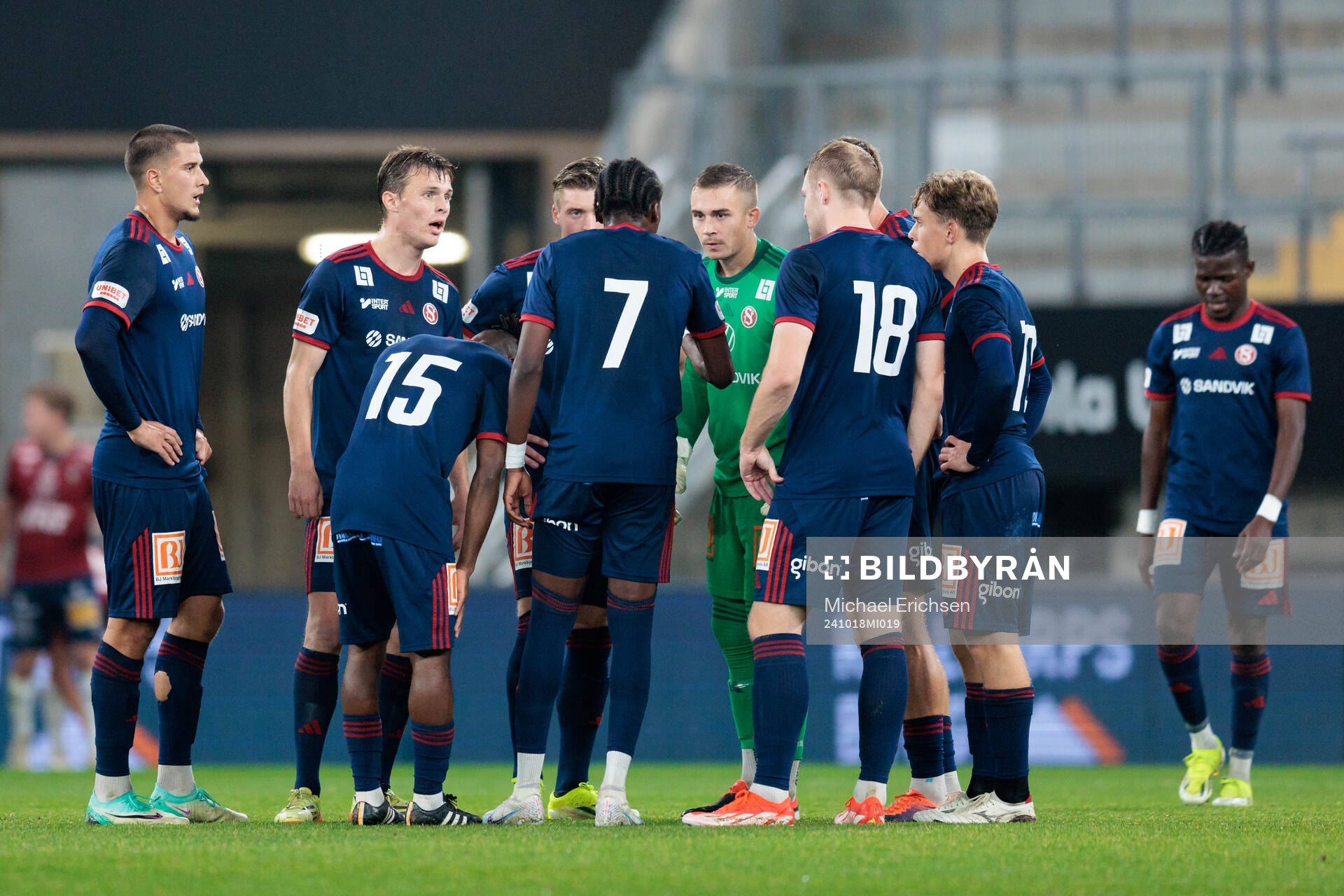 Sandvikens IFs spelare deppar