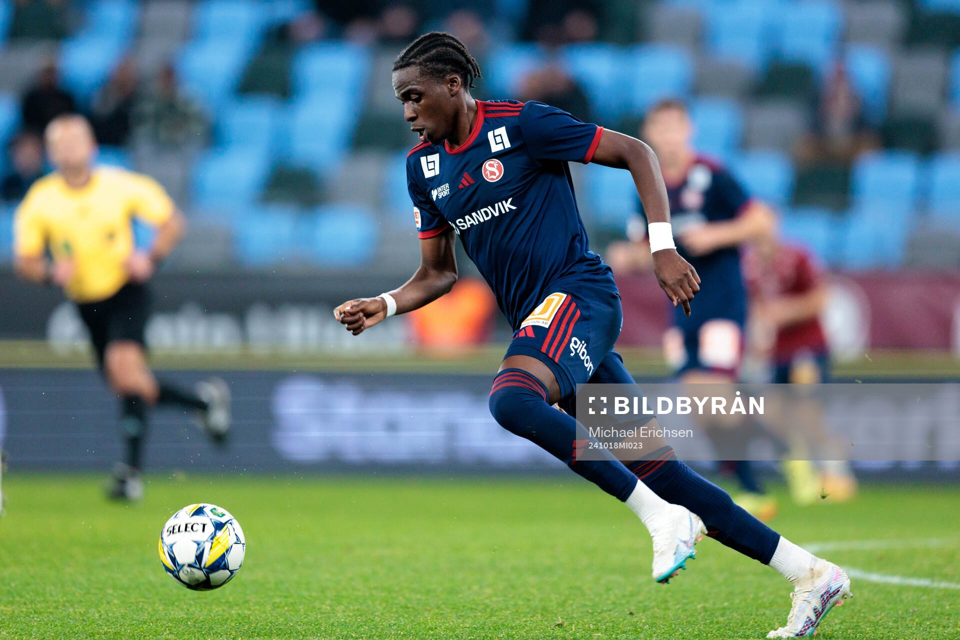 Sandvikens IFs Calvin Kabuye