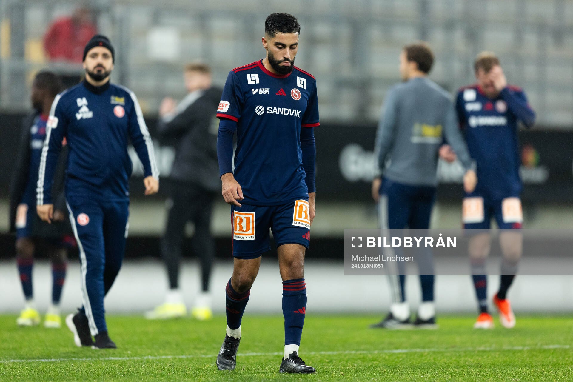 Sandvikens IFs Amin Al-Hamawi  deppar
