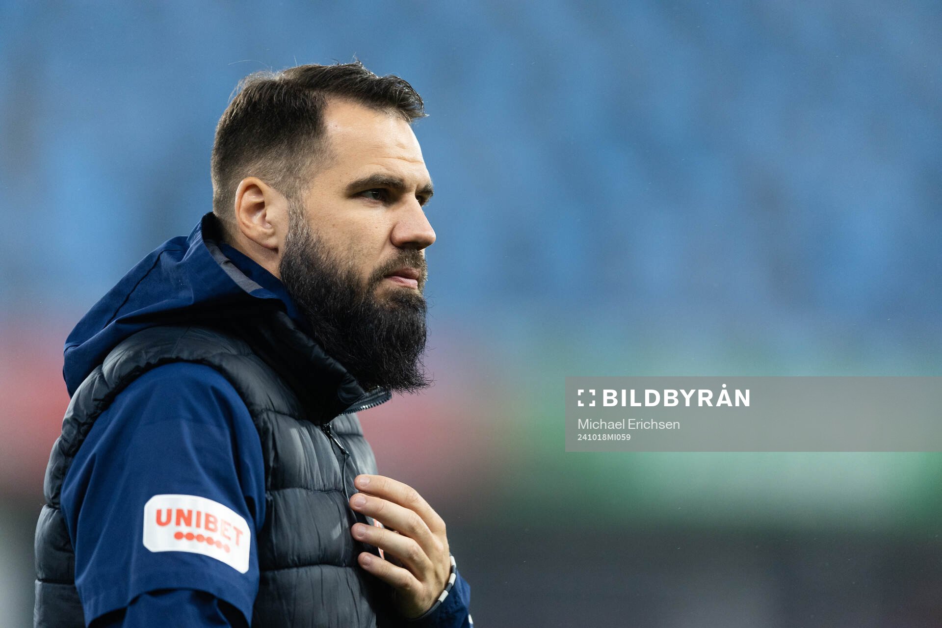 Sandvikens IFs huvudtränare Eldar Abdulic  deppar