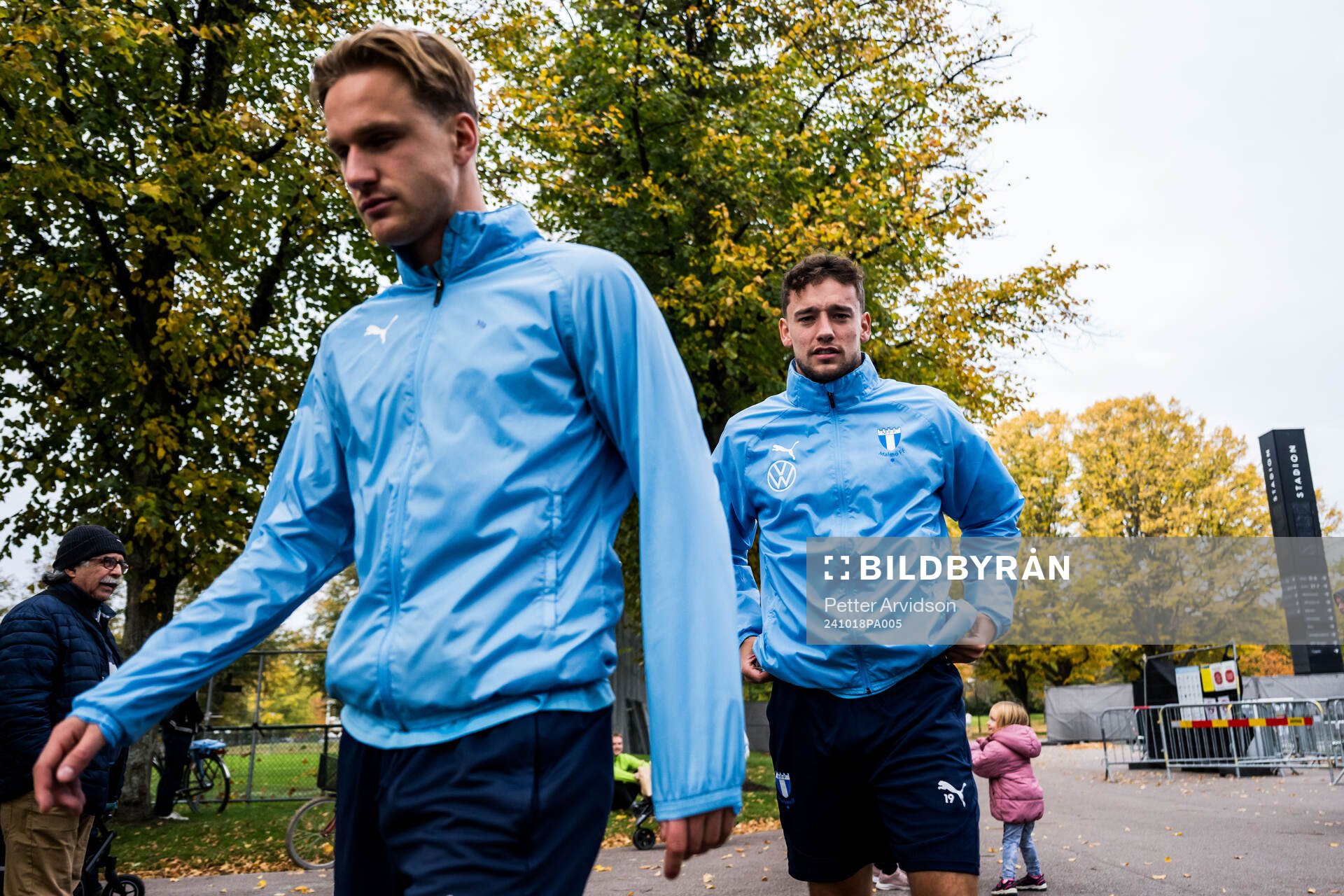 Malmö FFs Erik Botheim och Colin Rösler