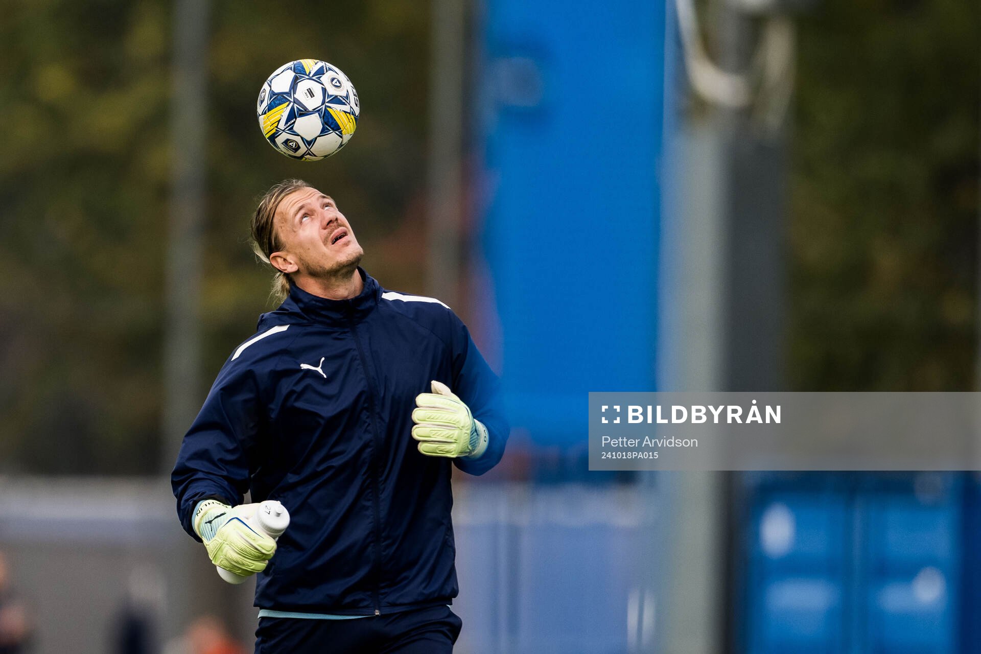 Malmö FFs målvakt Johan Dahlin