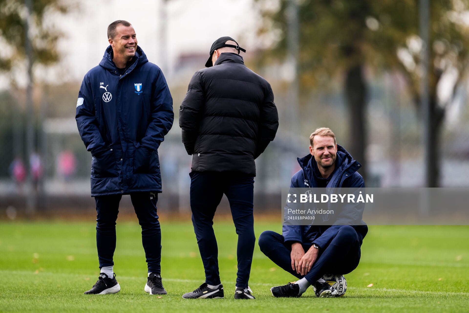 Malmö FFs sportchef Daniel Andersson, tränare Henrik
