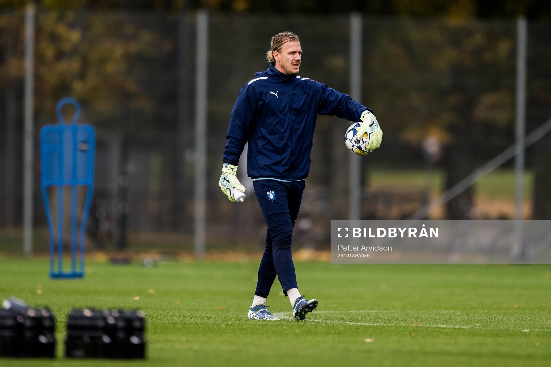 Malmö FFs målvakt Johan Dahlin