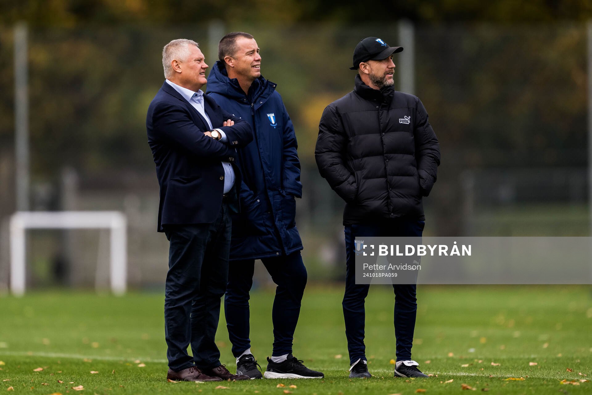 Malmö FFs ordförande Anders Pålsson, sportchef Daniel