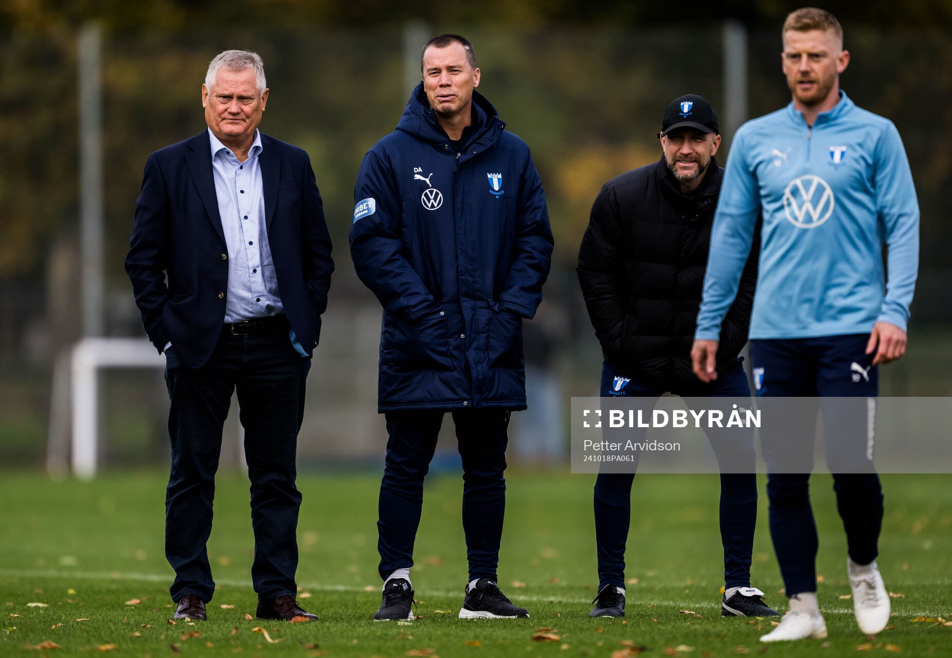 Malmö FFs ordförande Anders Pålsson, sportchef Daniel