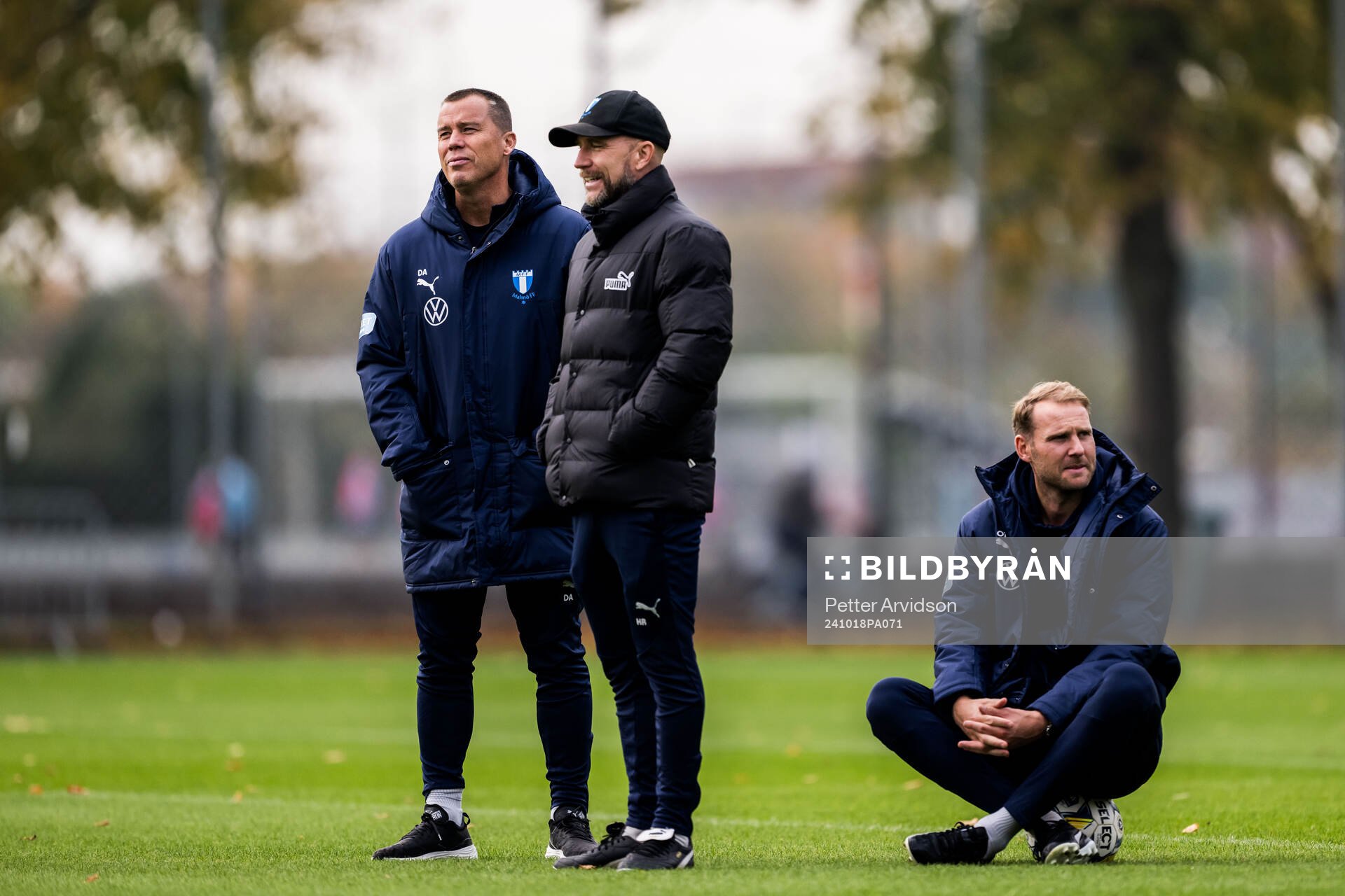 Malmö FFs sportchef Daniel Andersson, tränare Henrik