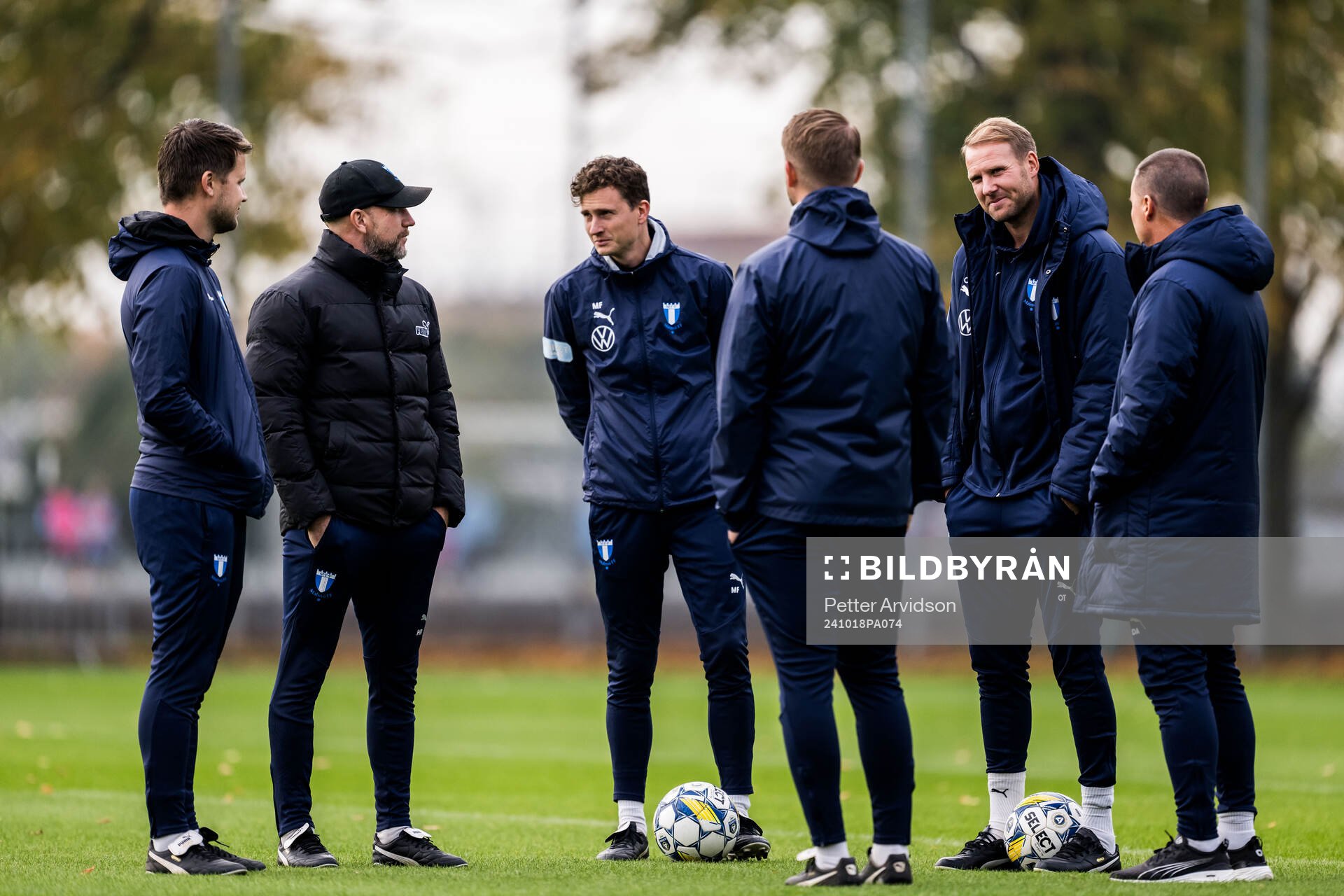 Malmö FFs tränare Henrik Rydström, assisterande tränare