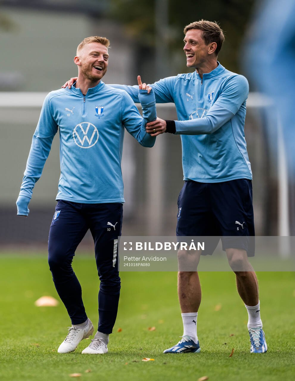 Malmö FFs Anders Christiansen och Søren Rieks