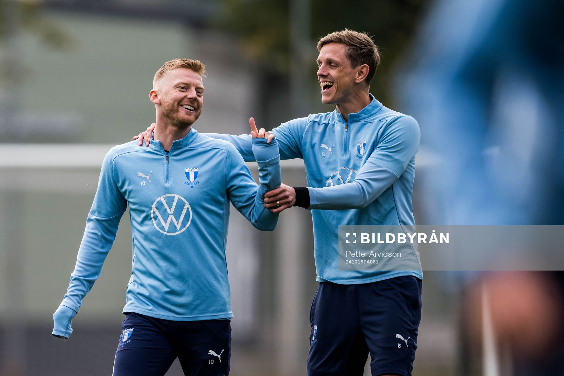 Malmö FFs Anders Christiansen och Søren Rieks