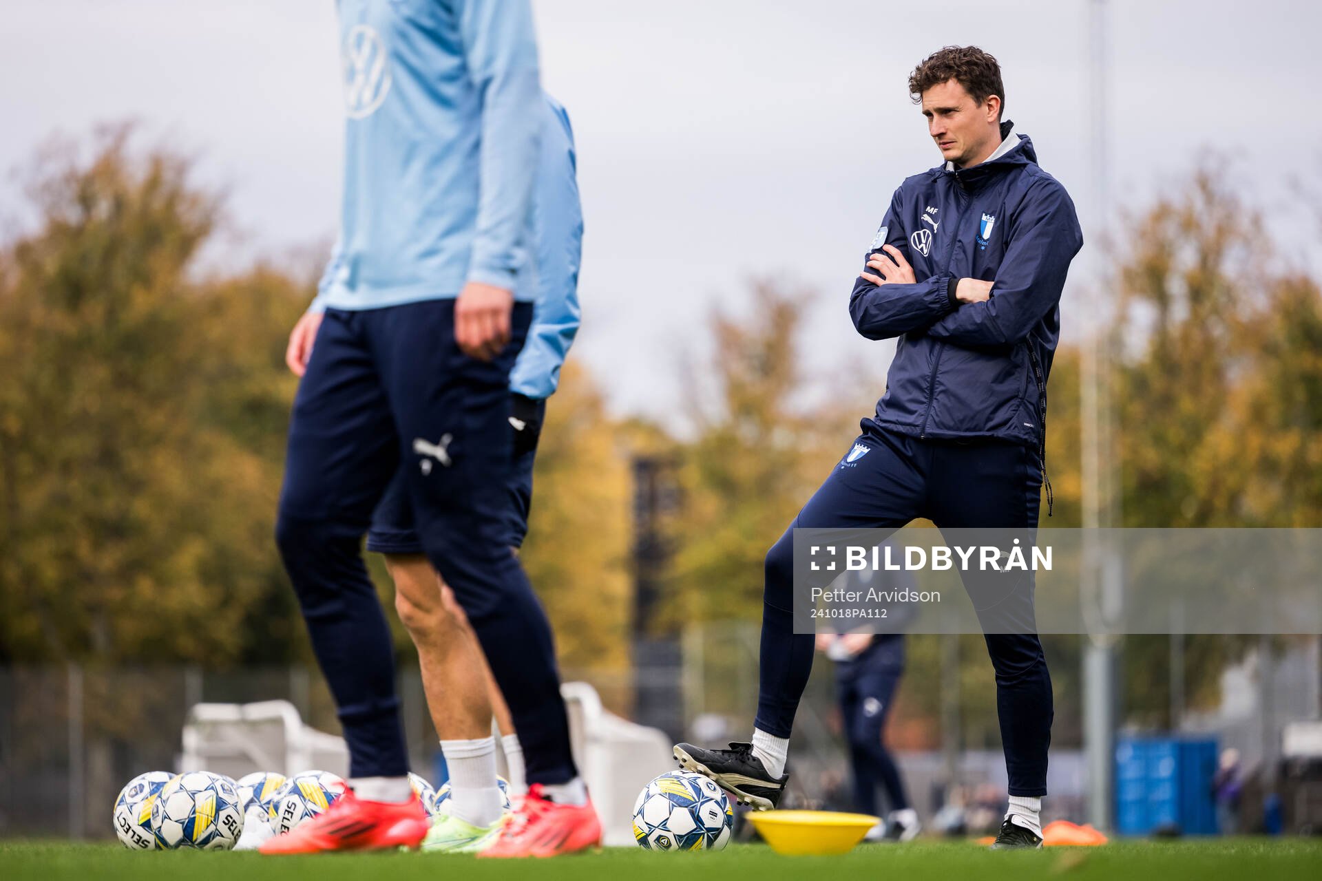 Malmö FFs assisterande tränare Martin Falk