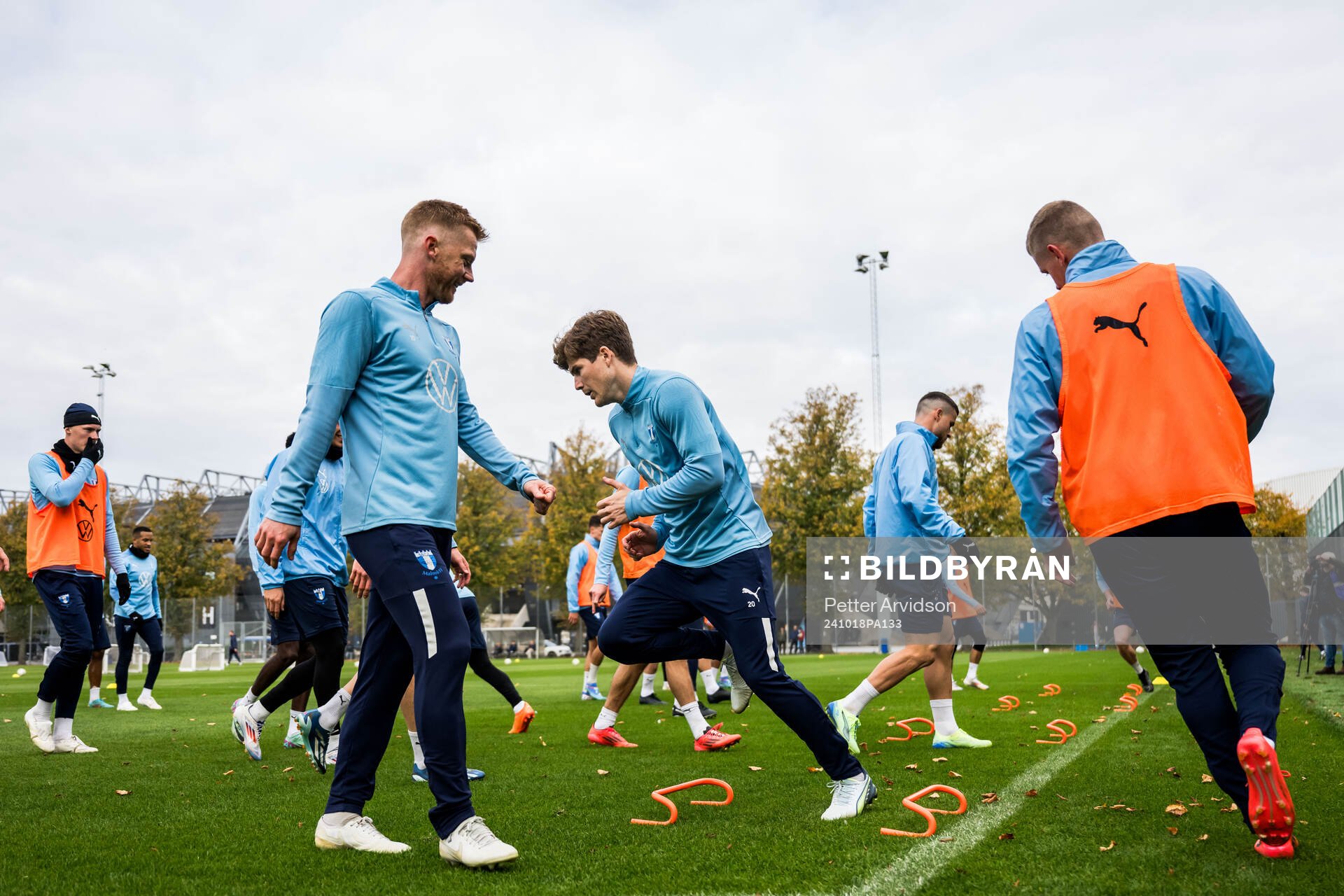 Malmö FFs Anders Christiansen och Oliver Berg