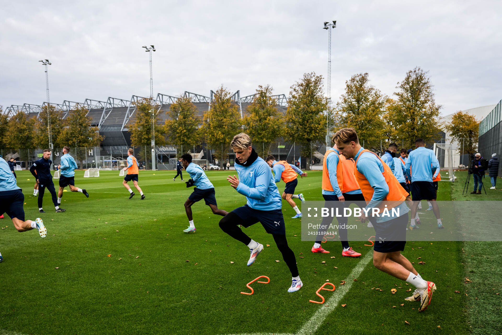 Malmö FFs Jens Stryger Larsen och Erik Botheim